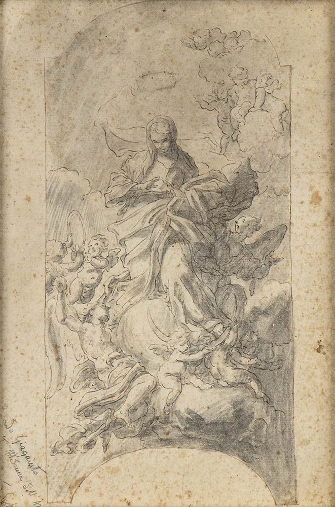 Null 
CORRADO GIAQUINTO (ATTR.) (Molfetta, 1703 - Naples, 1765)





Etude pour &hellip;
