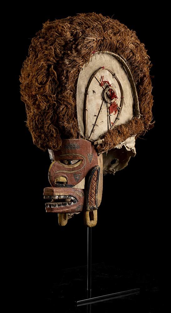 NEW IRELAND TATANUA MASK Rare Tatanua mask from New Ireland (Neu Mecklenburg). G&hellip;