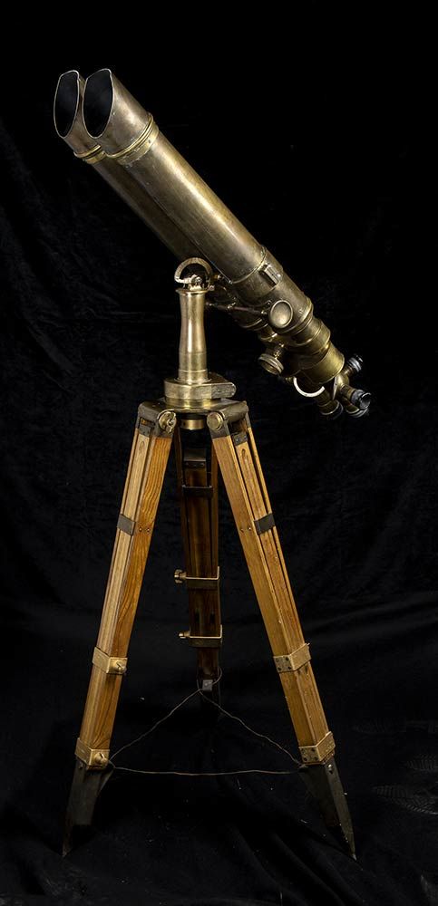 Officine Galileo, Firenze Télescope Binoculaire, laiton …