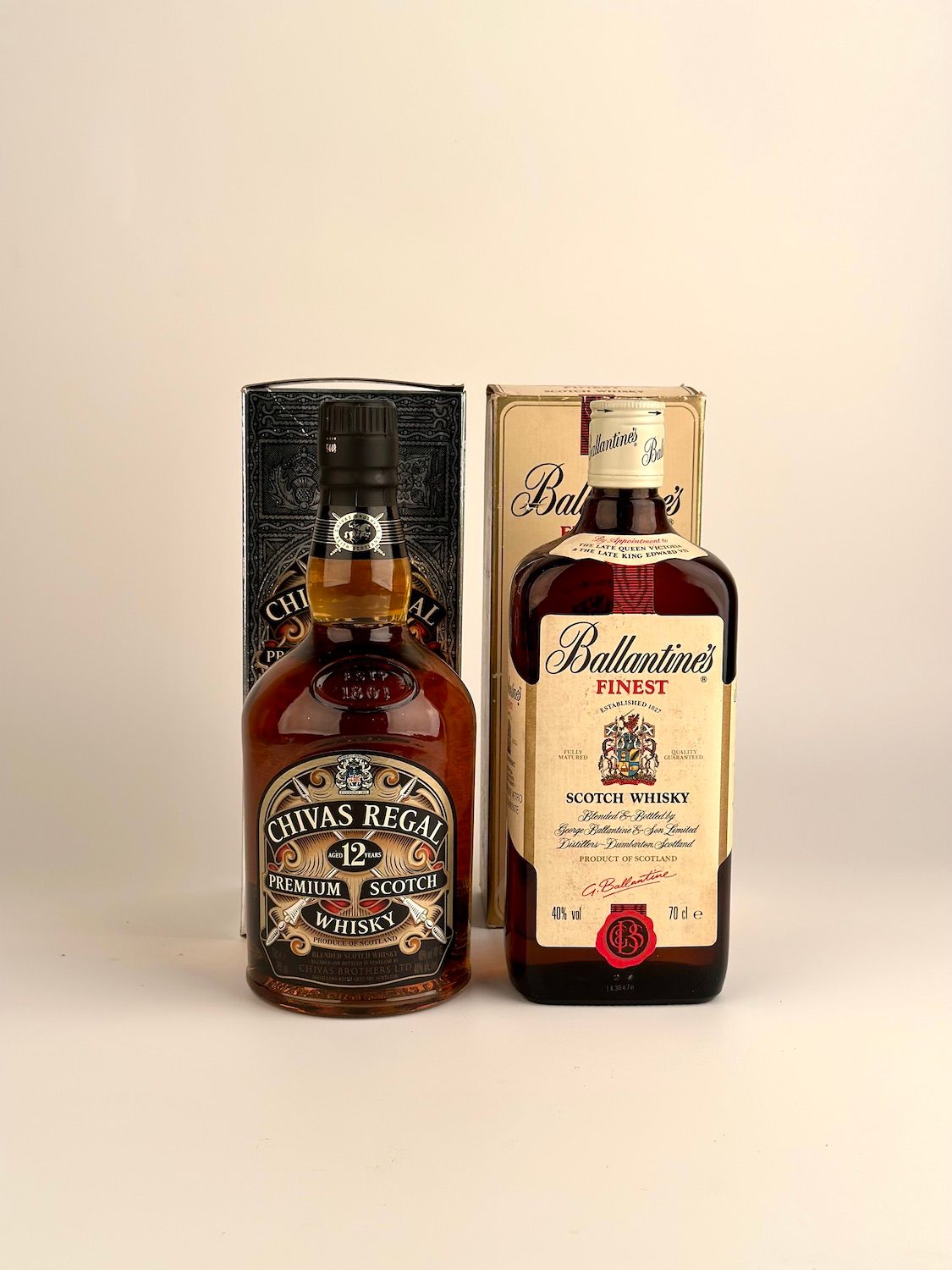 Null Ballantine's, Finest Blended Scotch Whisky 
 
 
 Chivas Regal, 12 Year Old &hellip;