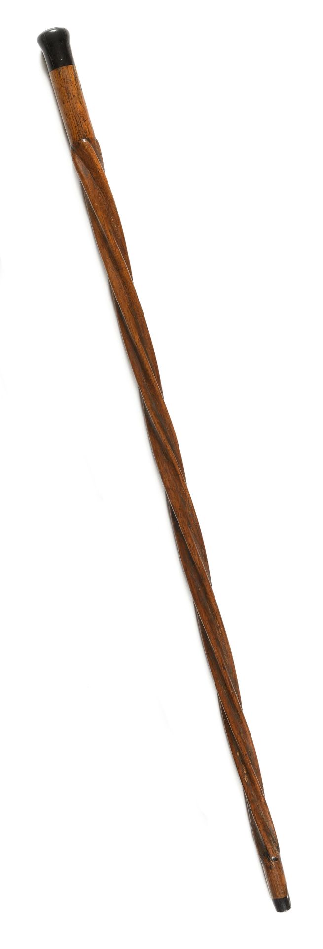 Null *Bastone con pugnale a stiletto

Pomo in legno annerito

Lunga asta di legn&hellip;