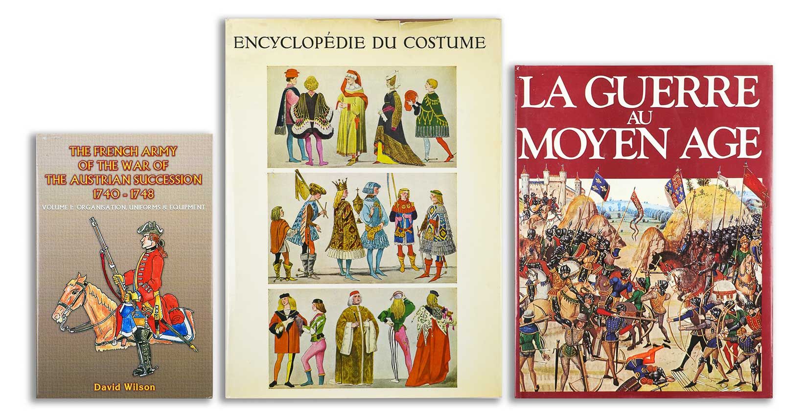 Null Lot de trois volumes reliés

"La guerre au moyen âge". PML Editions

"Encyc&hellip;