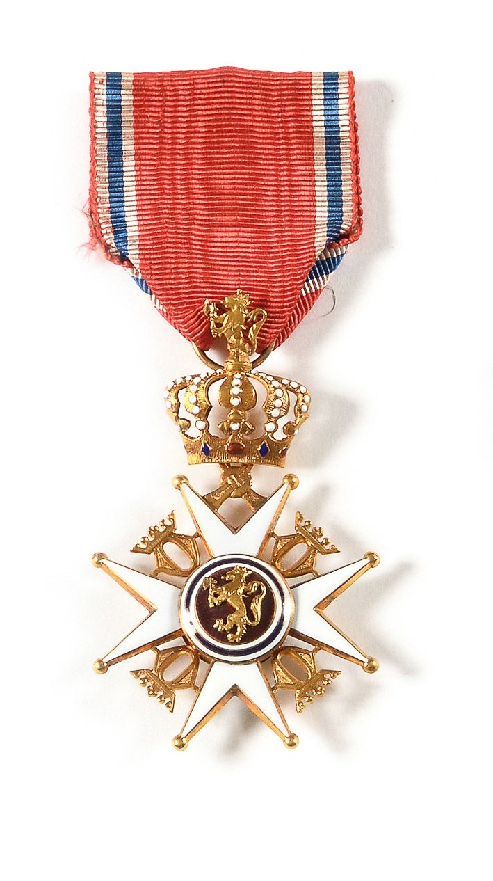 Null NORVEGE 

ORDRE DE SAINT OLAF

Croix de chevalier de 1ère classe (après 195&hellip;