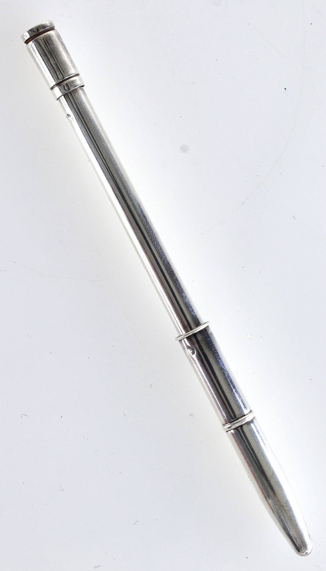Null HERMES - Silver Ballpoint Pen