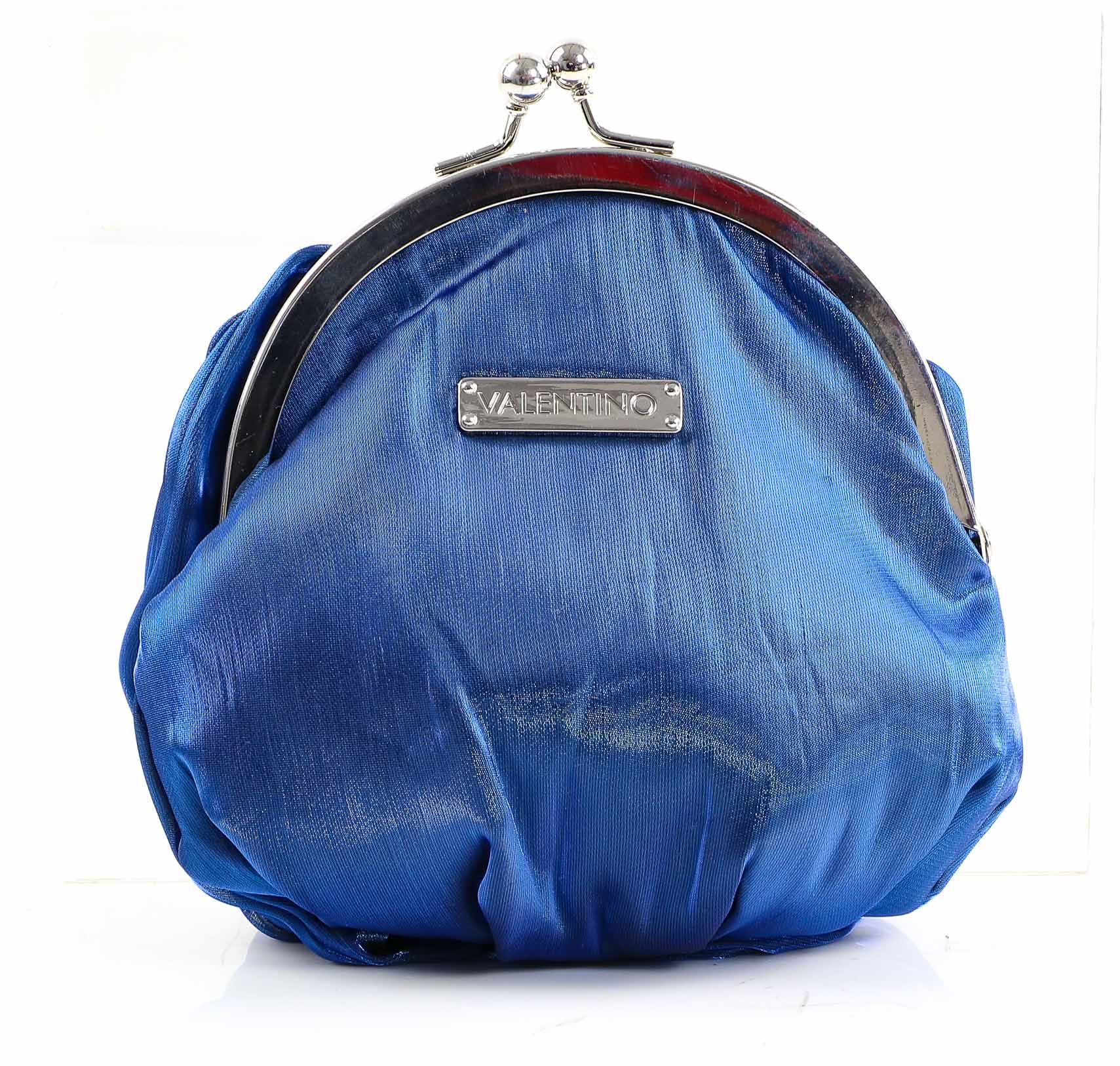 Null VALENTINO - Blue clutch bag