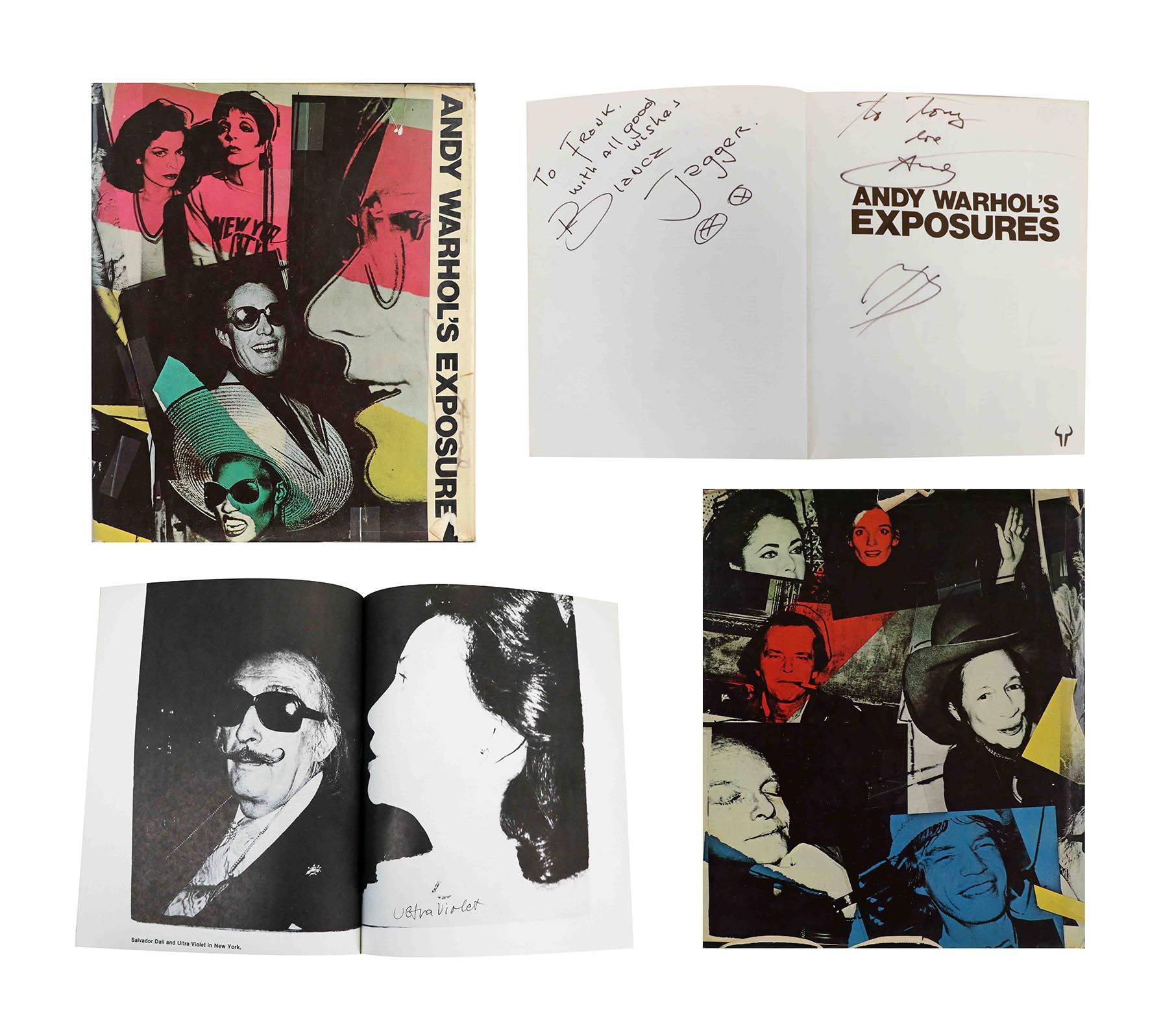 Null Andy WARHOL (1928-1987). Andy Warhol’s exposures - 1979. Textes de Warhol e&hellip;