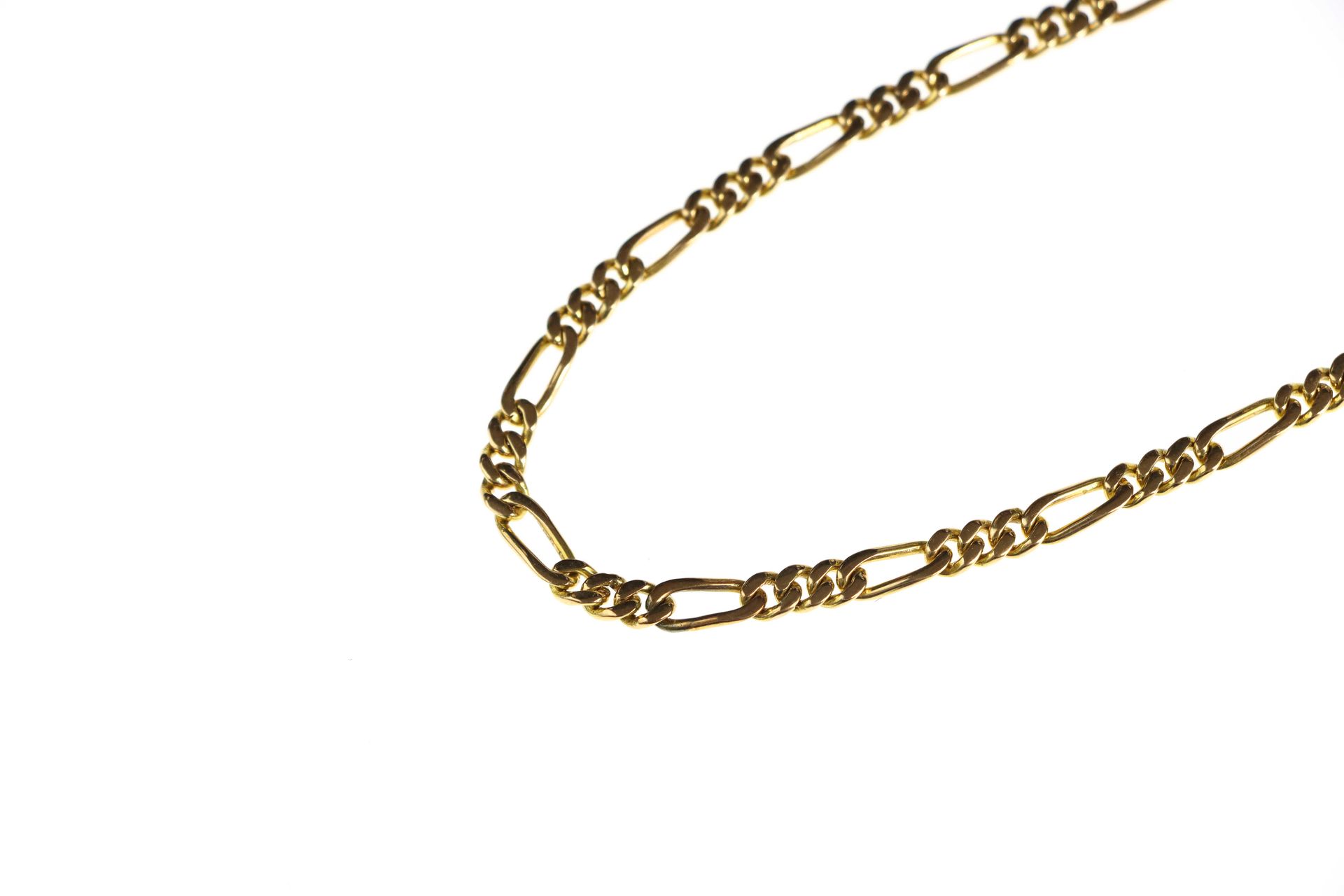 Null Gold chain with curb chain - 22.6 g