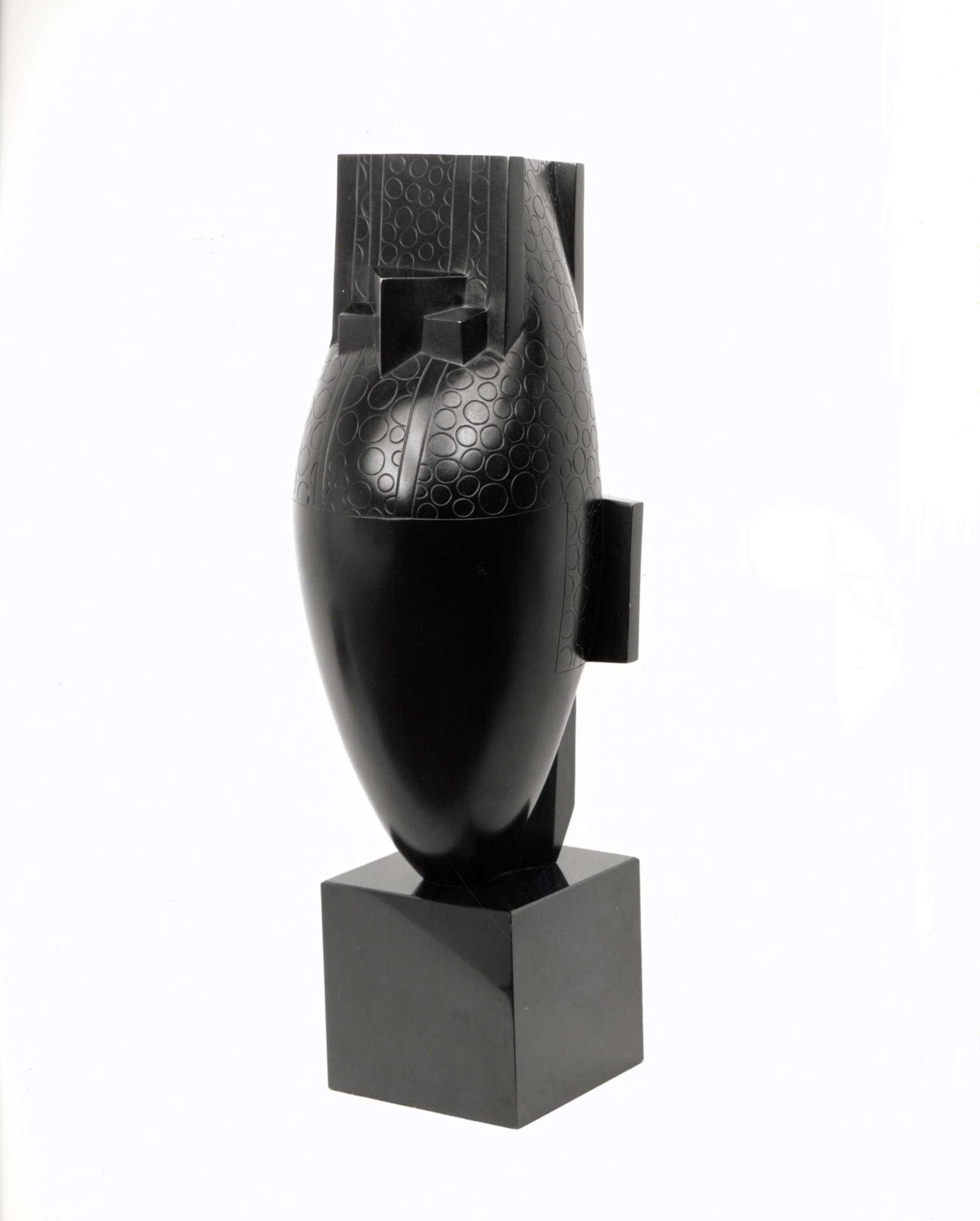 CSAKY Joseph (1888 - 1971) : Figure perlée - Epreuve en bronze, fonte d'édition &hellip;