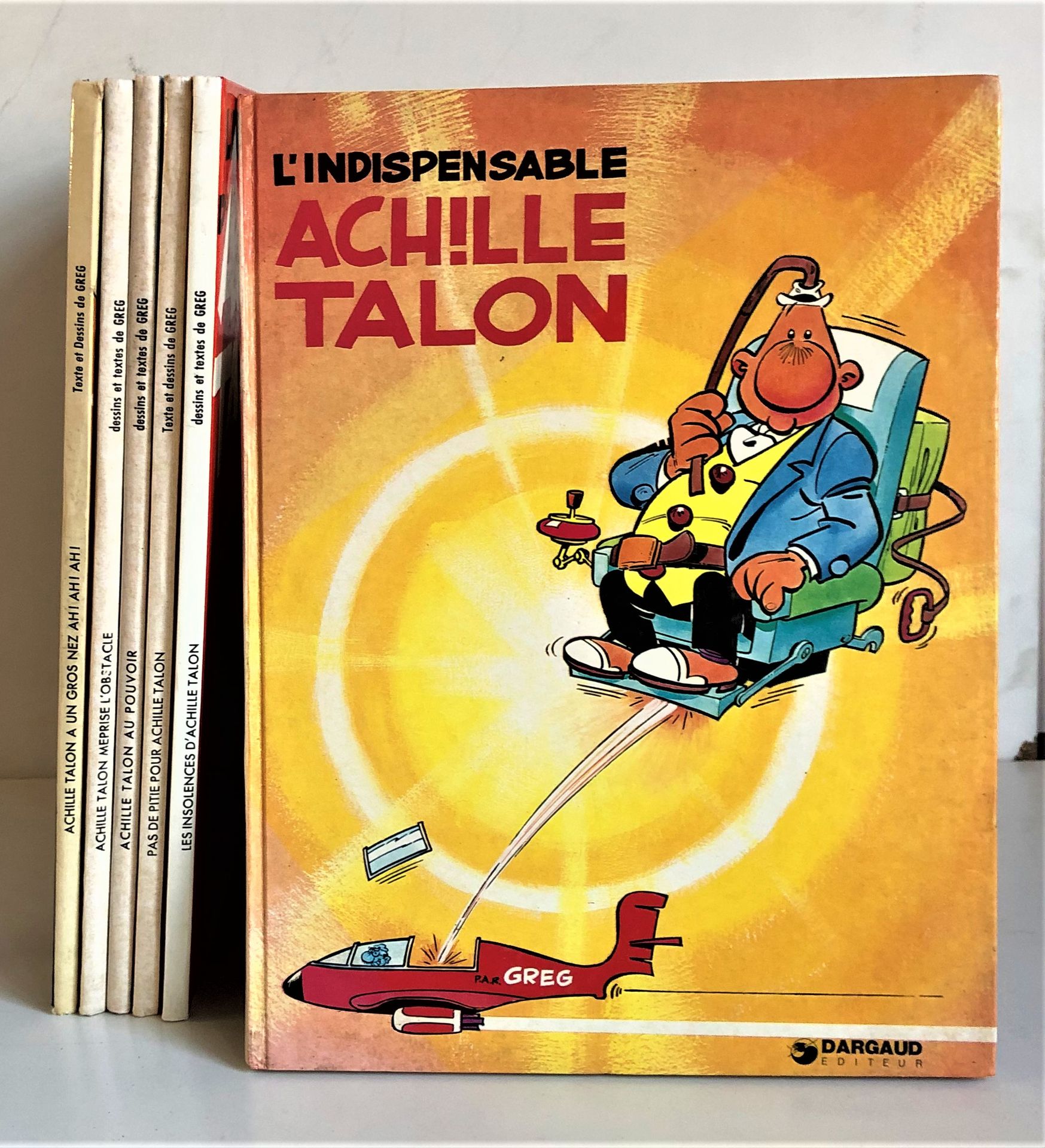 GREG Achille Talon - 5 álbumes - Ediciones Dargaud