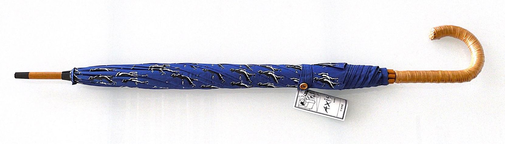 HERGÉ 
ASSE : Tintin, ombrello, con la sua confezione originale.