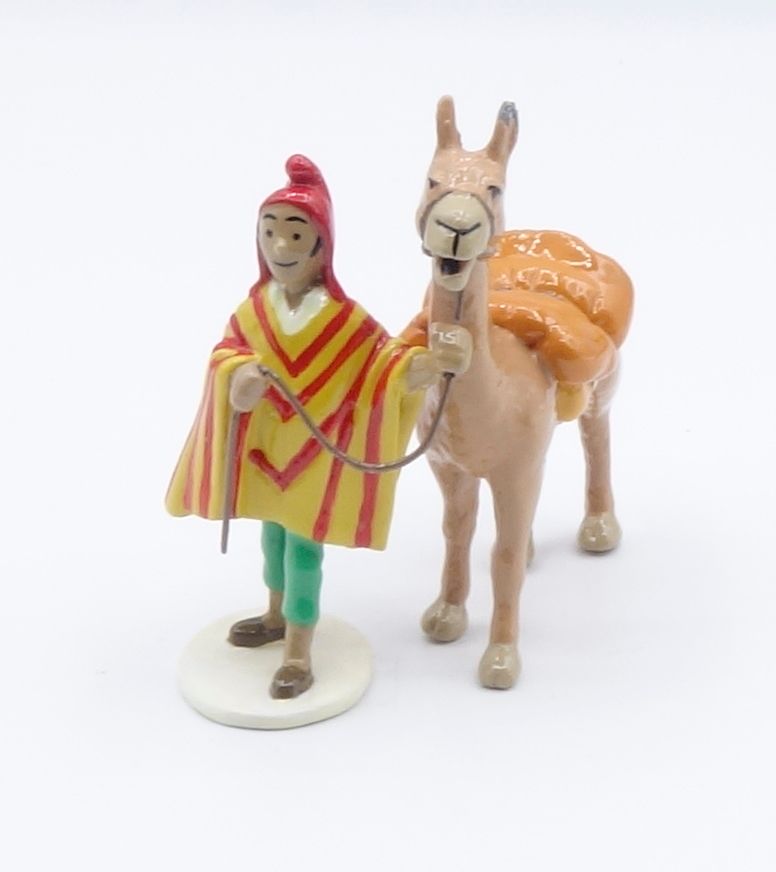 HERGÉ 
Moulinsart lead :丁丁1972年的贺卡《佐里诺和骆驼》，46976，2013年，1000份，BC。