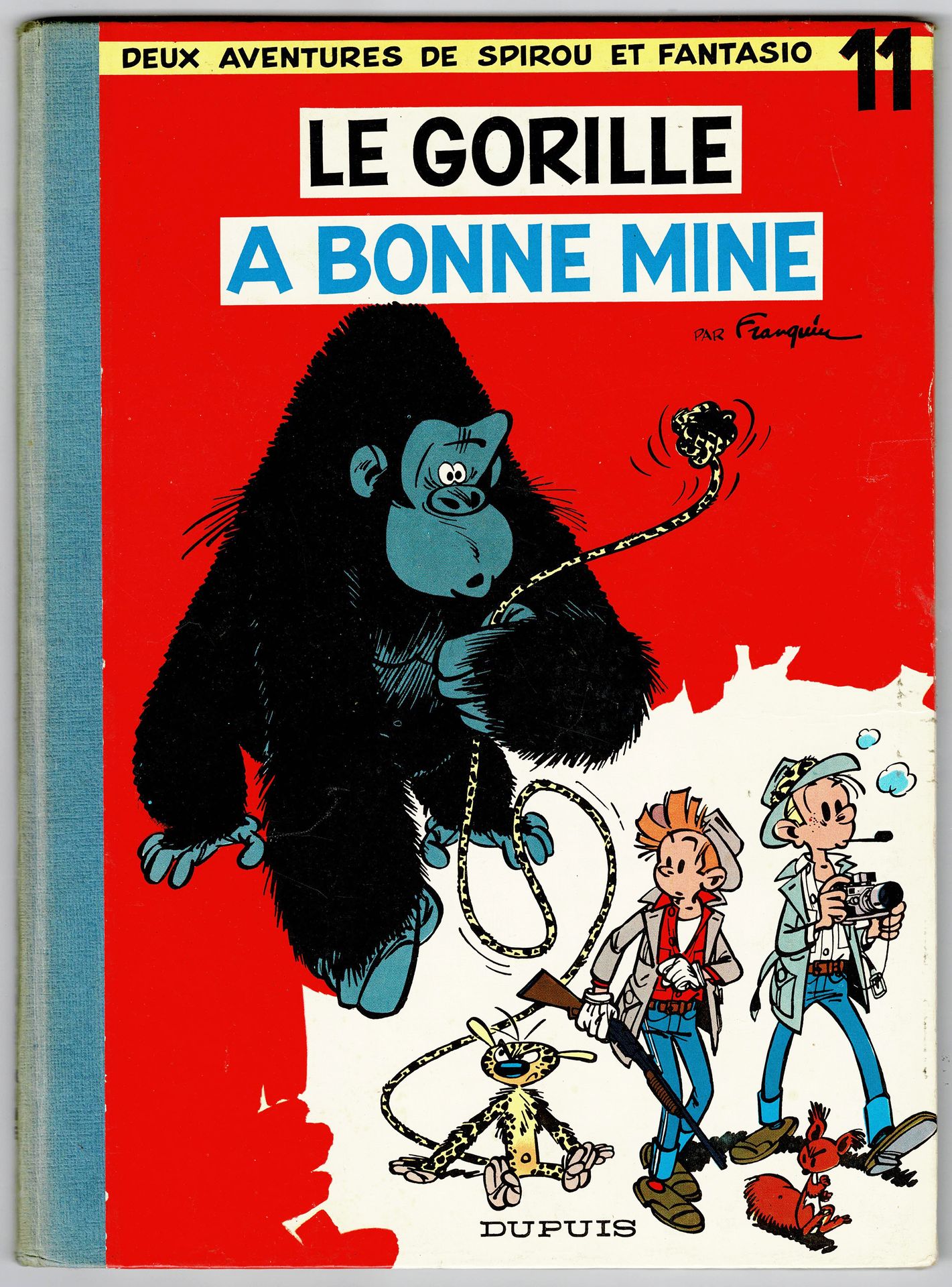 Spirou et Fantasio 
Le Gorille a bonne mine, édition originale de 1959. Très bon&hellip;