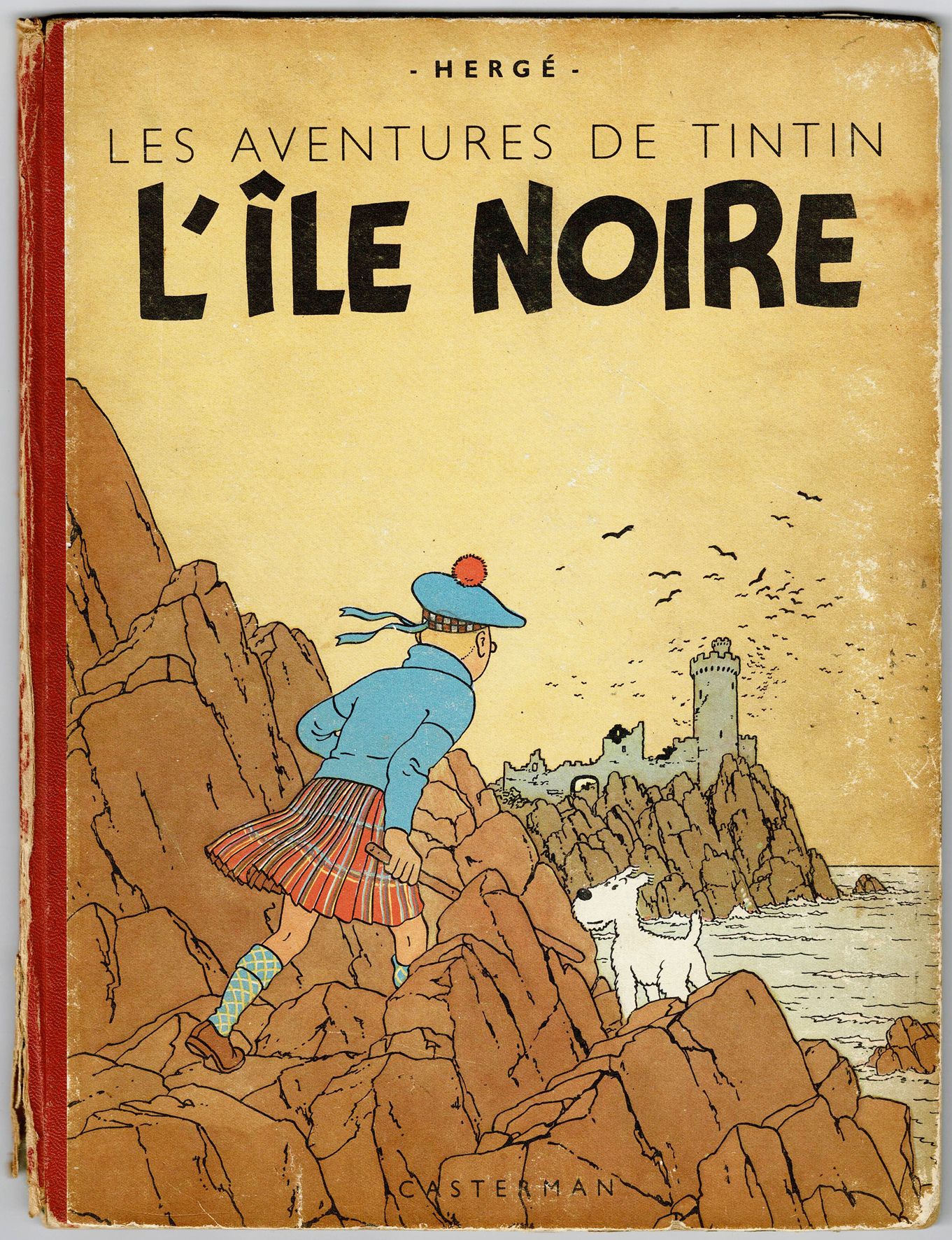 TINTIN 
L'île noire B2, Tintin en Amérique B1 1947, Tintin au Congo B2, L'oreill&hellip;