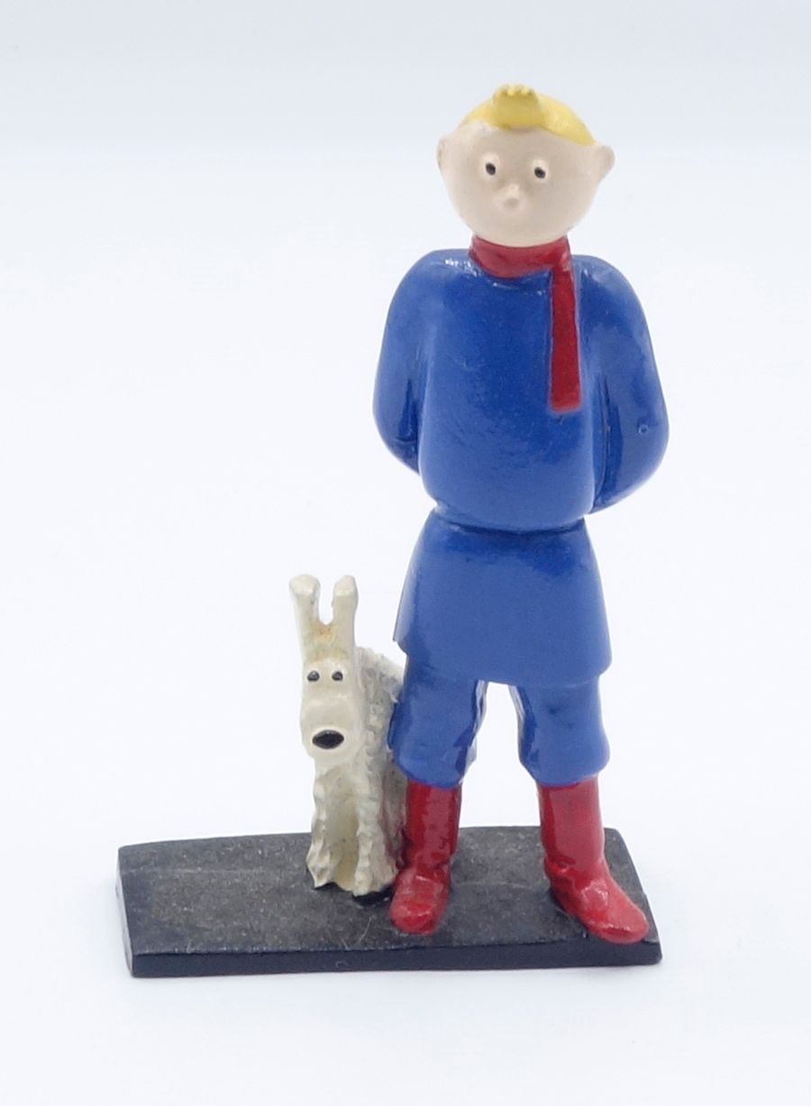 HERGÉ 
PIXI : Tintin, 4588, Nella terra dei Sovietici, 1989, n°/3000, 5 cm, con &hellip;