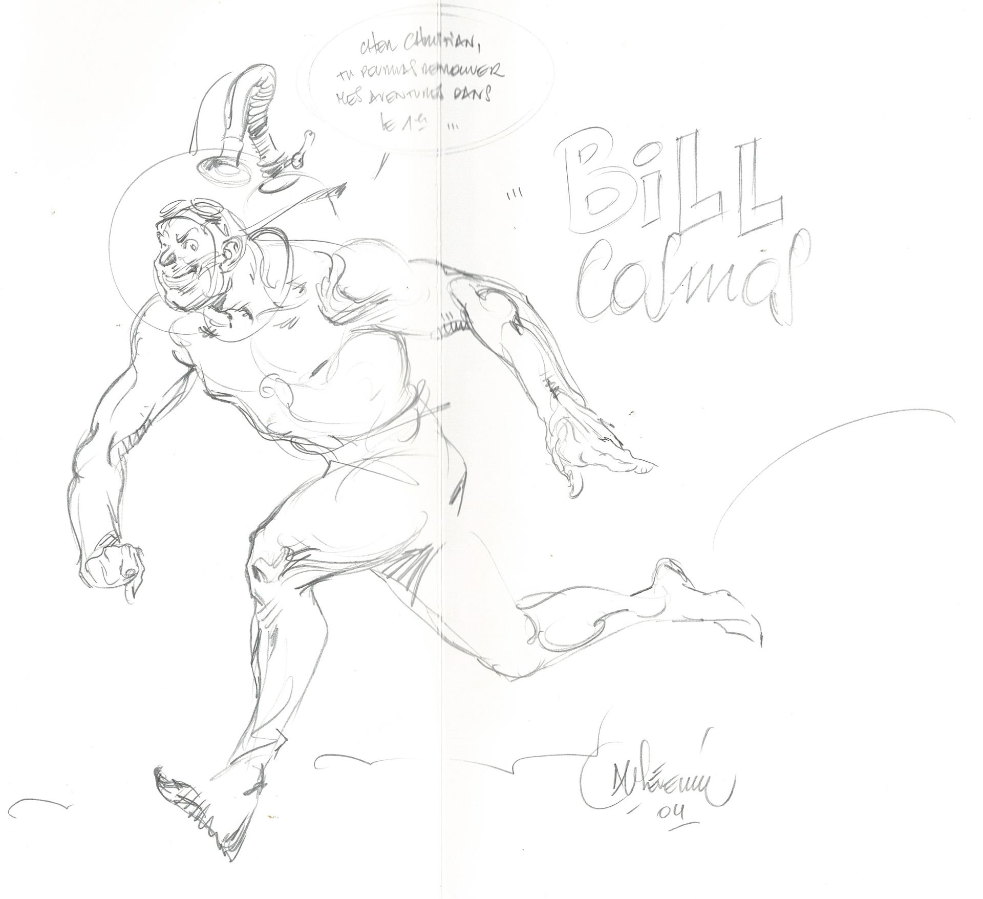AL SEVERIN 
Bill Cosmos, the meanders of time! With a dedication from Severin. T&hellip;