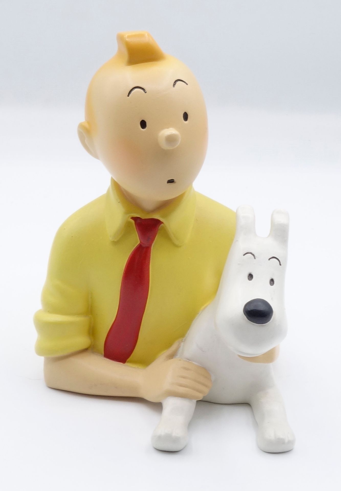 HERGÉ 
PIXI REGOUT : Tintin, il piccolo busto camicia gialla cravatta rossa (300&hellip;