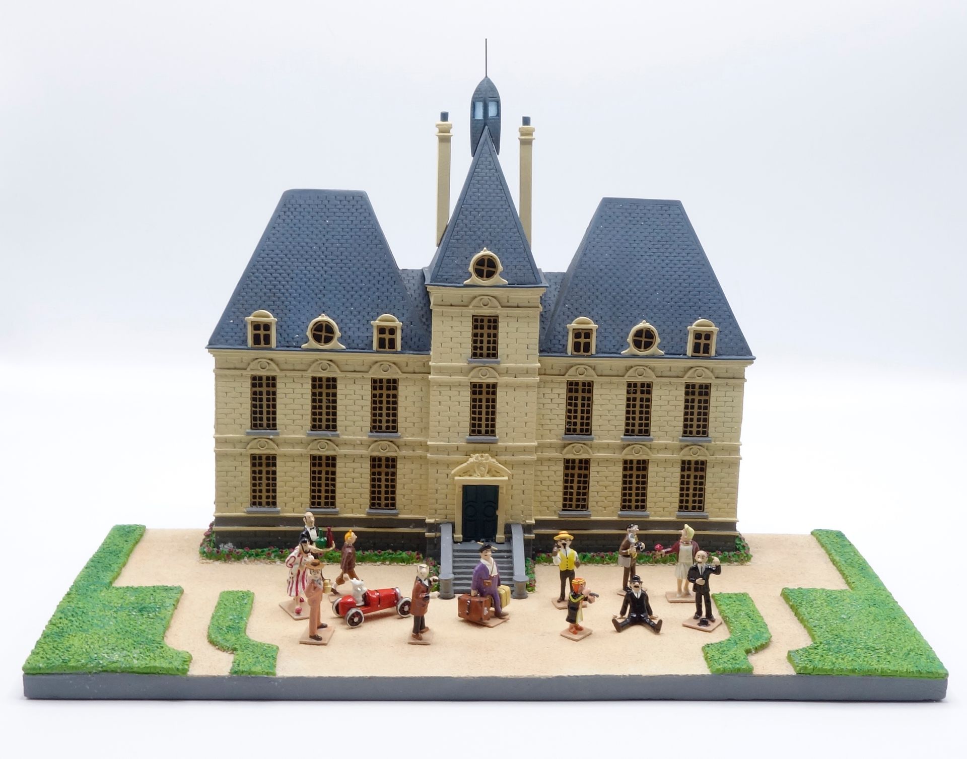 HERGÉ 
MOULINSART PLOMB : Tintin mini-série, 46208, le château de Moulinsart et &hellip;