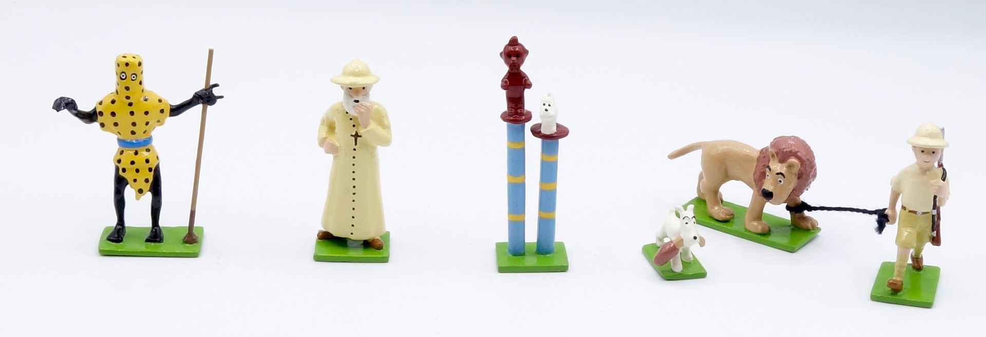 HERGÉ 
MOULINSART PLUMB: mini serie de Tintín, 46244, Tintín en el Congo, 2009, &hellip;