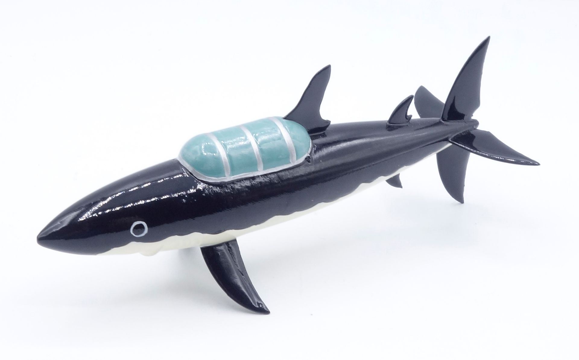 HERGÉ 
PIXI：丁丁，神话之物，5605，鲨鱼潜艇，《独角兽的秘密》，1994年，2100份，10厘米，BC。