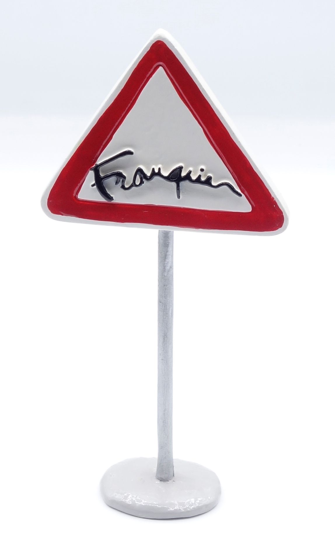 André FRANQUIN 
PIXI: Franquin signatures, road sign 3770, 2007, n°/400, BC.