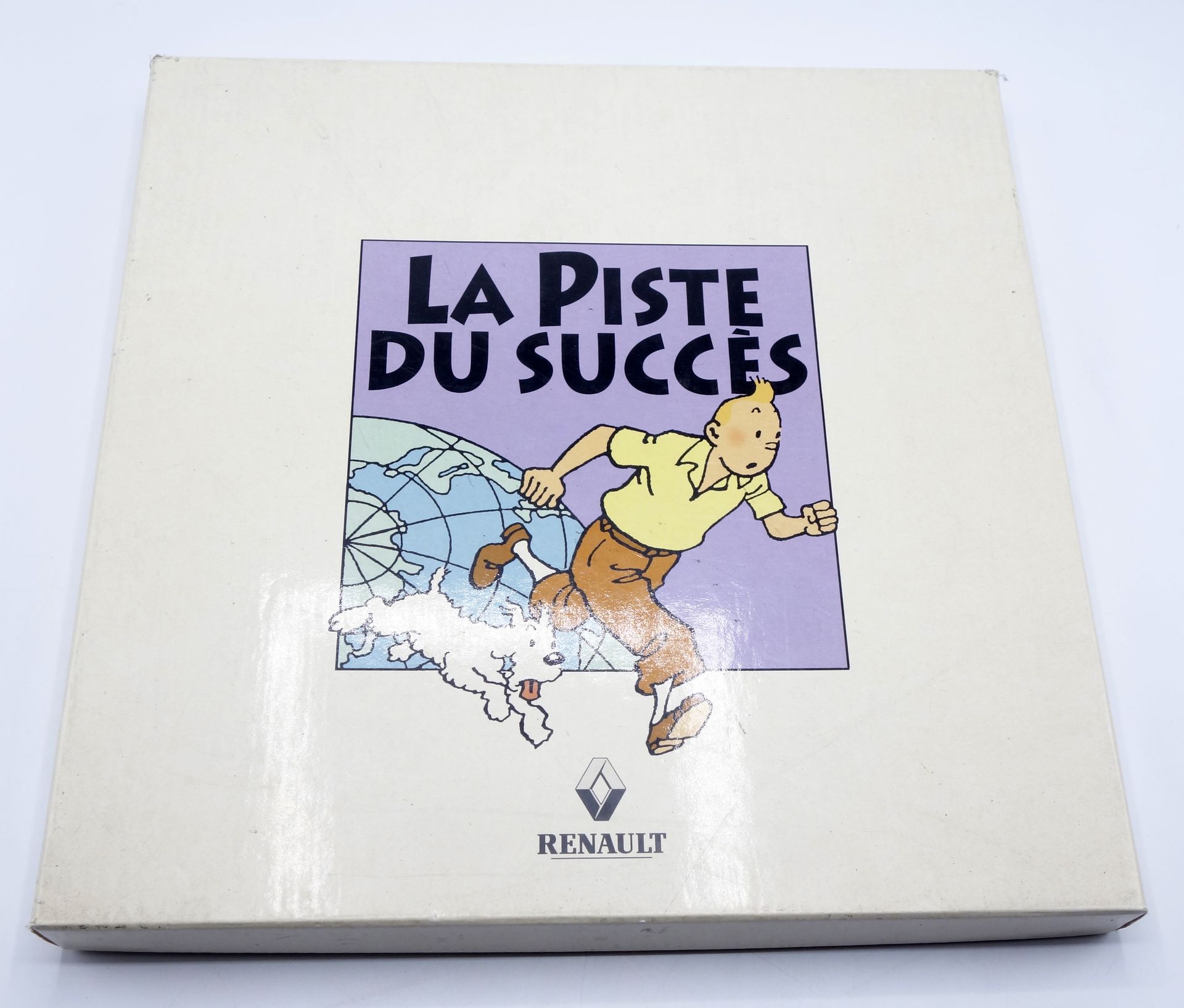 HERGÉ 
Tintin, gioco pubblicitario Renault "Sulle tracce del successo" pubblicat&hellip;