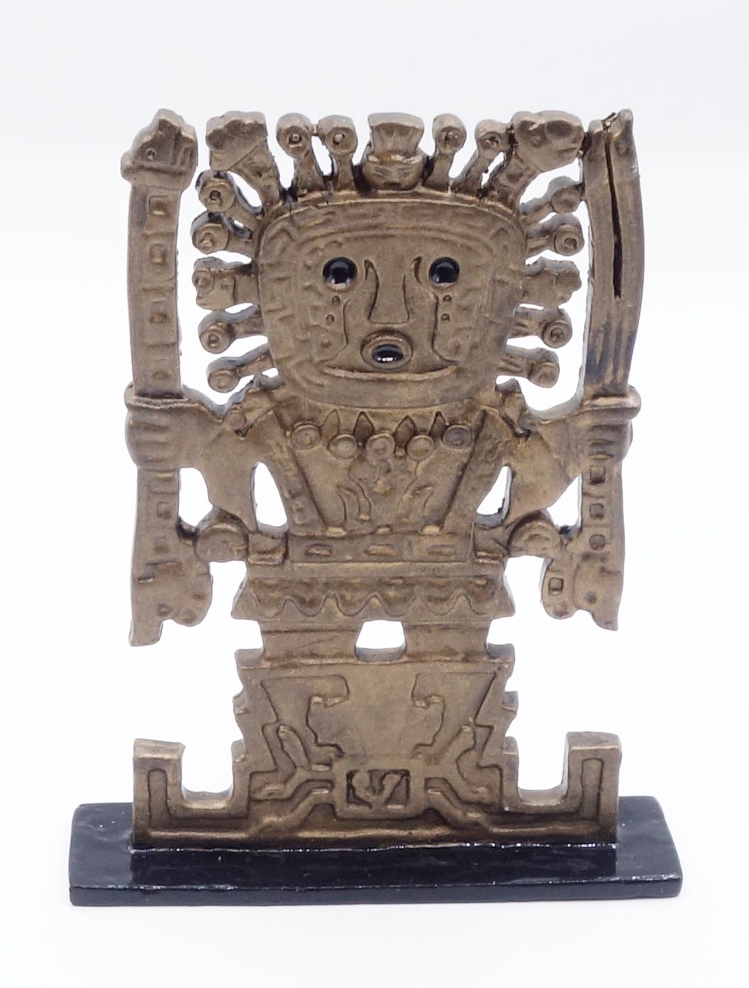 HERGÉ 
PIXI：丁丁，神话的对象，5618，浮雕或符号印加太阳神庙》，1996年，第500号，8厘米。