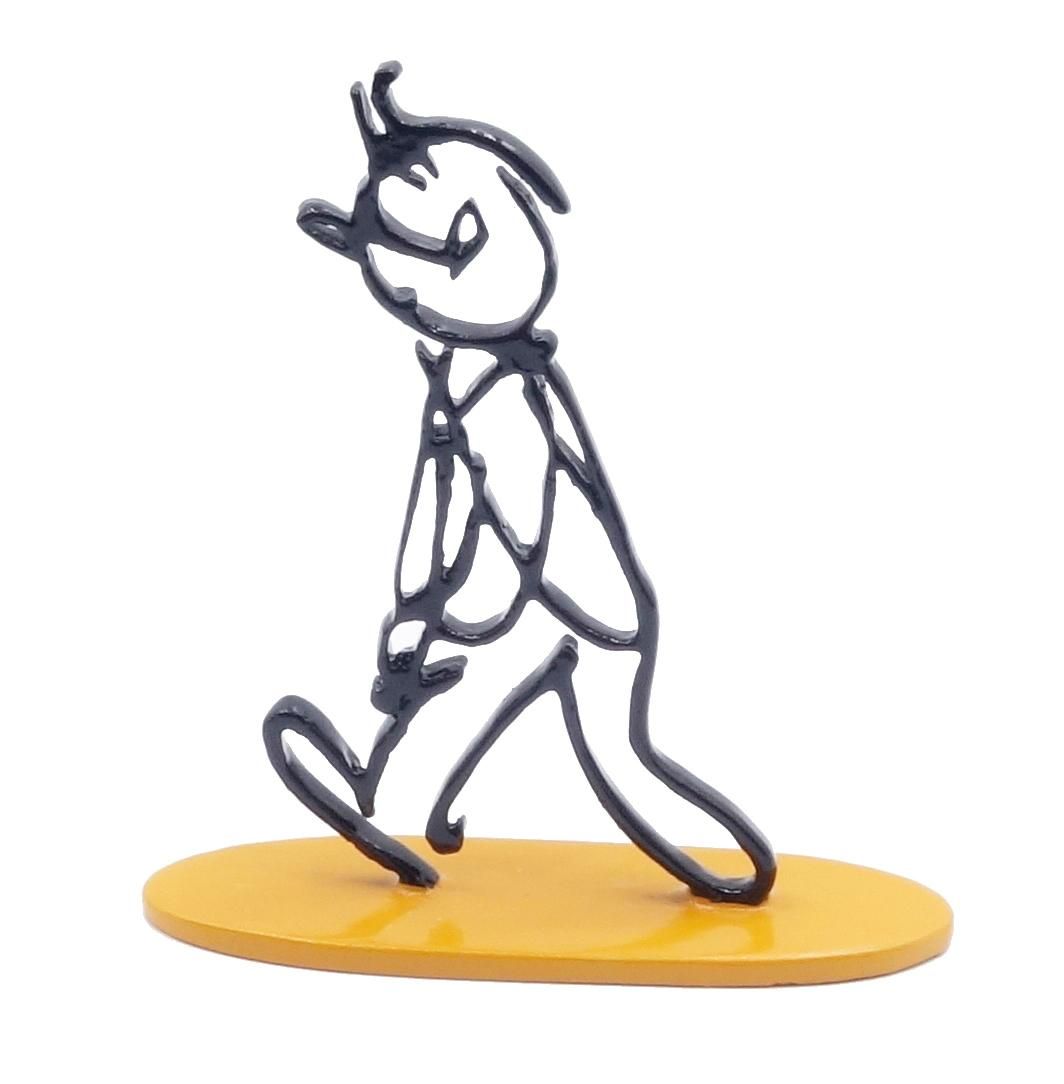 HERGÉ 
MOULINSART PLOMB : Tintin, Alph-art orange (46210), 2005, 500 ex., 7 cm, &hellip;