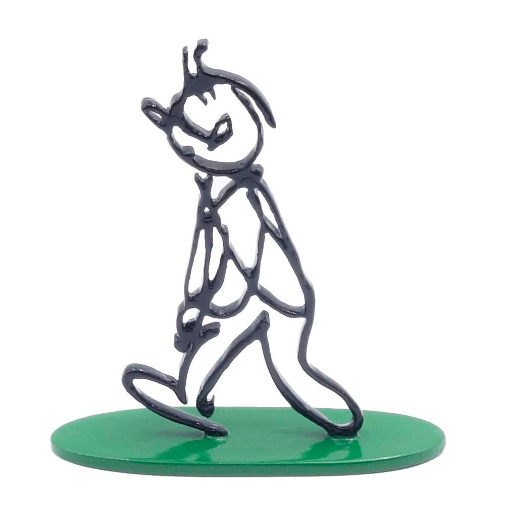 HERGÉ 
MOULINSART PLOMB : Tintin, Alph-art vert (46212), 2005, 500 ex., 7 cm, BC&hellip;