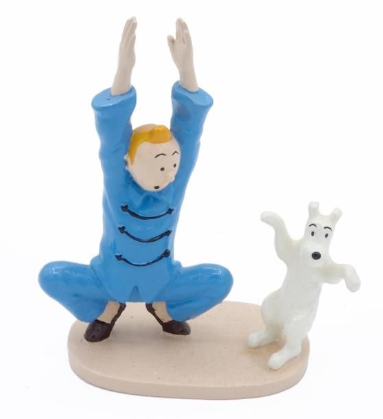 HERGÉ PIXI : Tintin, 4556, gymnastique en kimono du Lotus bleu, L'Oreille cassée&hellip;