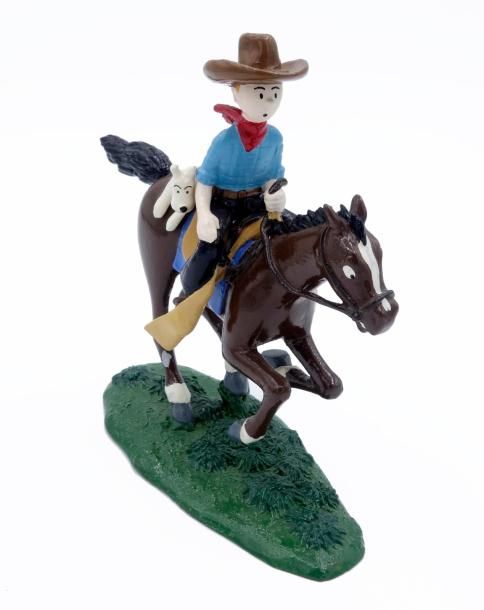 HERGÉ PIXI : Tintin, 4543, à cheval avec Milou, Tintin en Amérique, 1994, 2000 e&hellip;