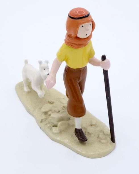 HERGÉ PIXI : Tintin, 4544, le désert, Les Cigares du pharaon, 1994, 2700 ex., 7 &hellip;