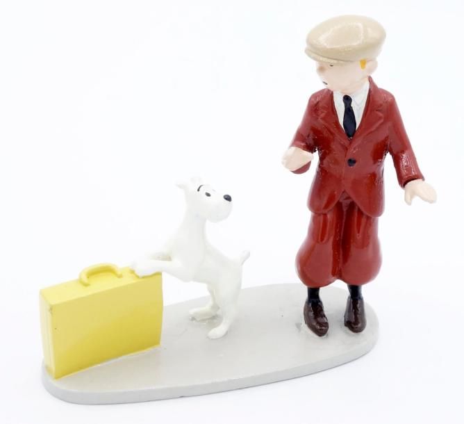 HERGÉ PIXI : Tintin, 4545, la valise, L'Oreille cassée, 1995, 2825 ex., 6 cm, BC&hellip;