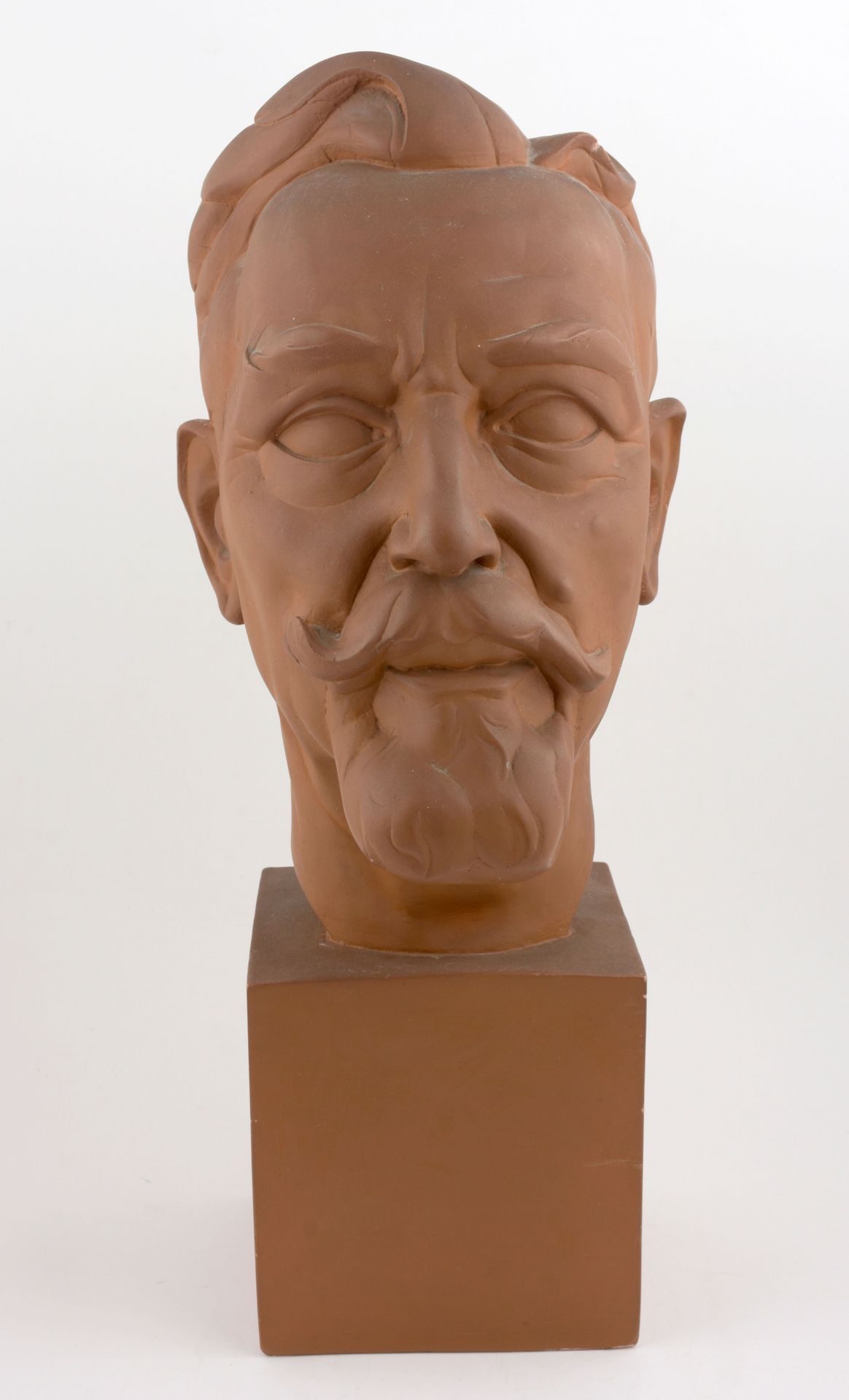 POELS, Albert (1903-1984) Busto de Ernest Claes

(1955) Plaasteren kop, terracot&hellip;