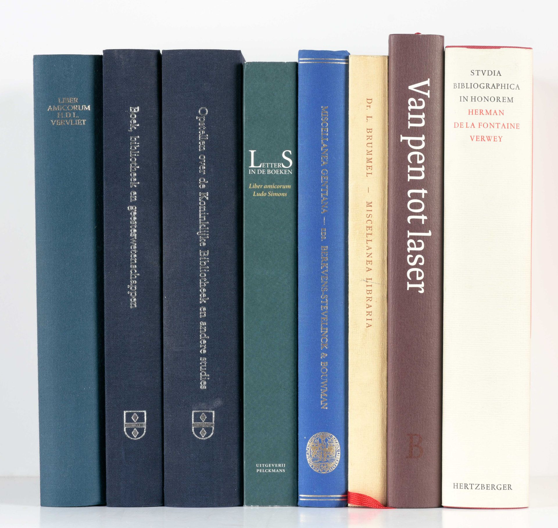 [FESTSCHRIFTEN] Liber amicorum H.D.L. Vervliet. Das alte und das neue Buch. Die &hellip;