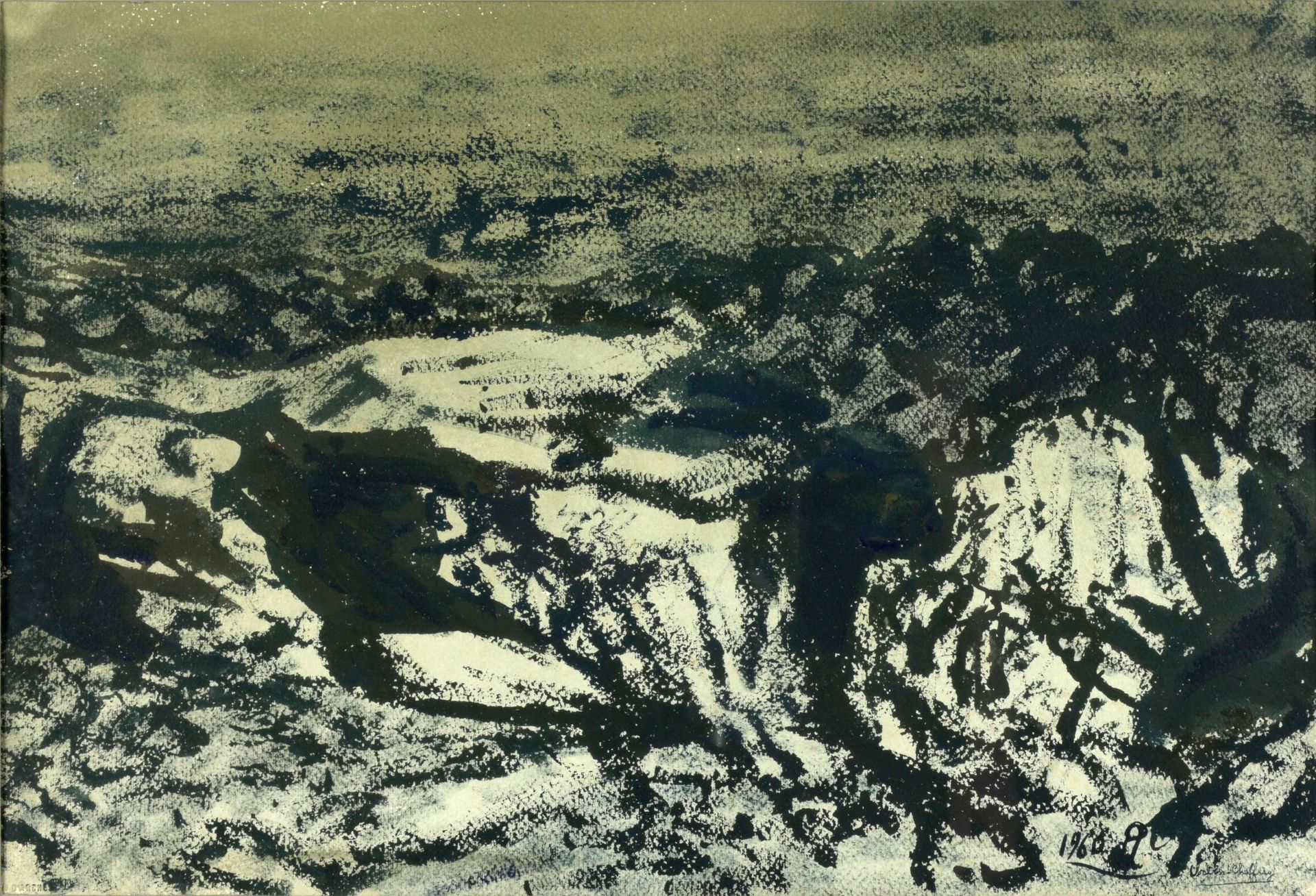 URBIN CHOFFRAY, Francine (1929-2016) Kompositum (1960)

Mischtechnik (37 x 55 cm&hellip;