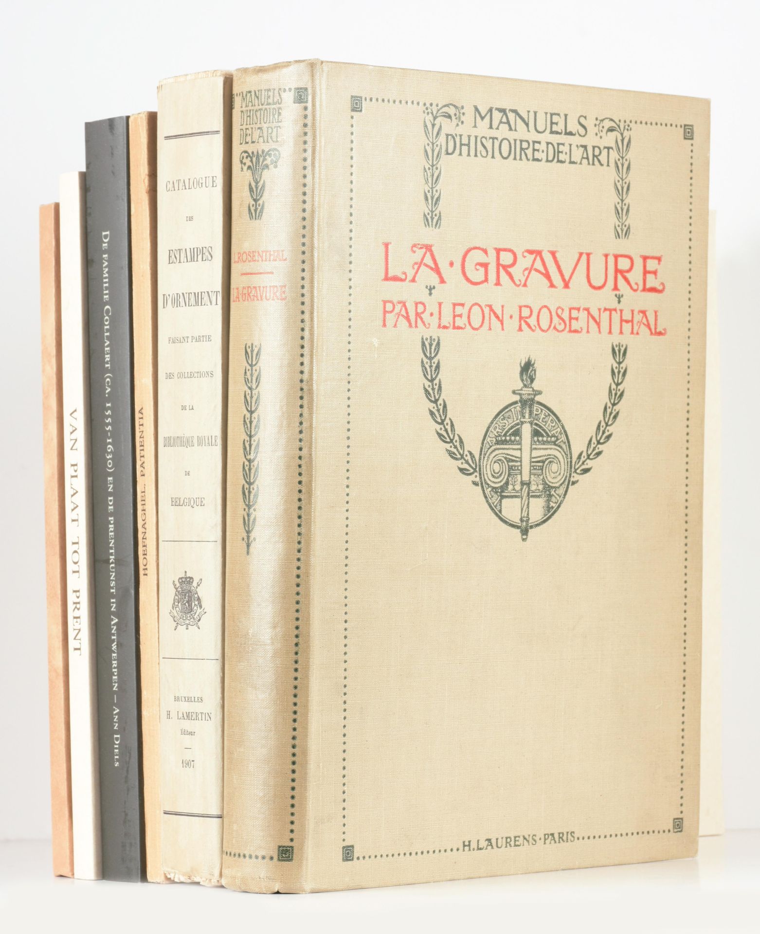 ROSENTHAL, Léon Libri di testo di storia dell'arte. Incisione. Illustrato con 17&hellip;