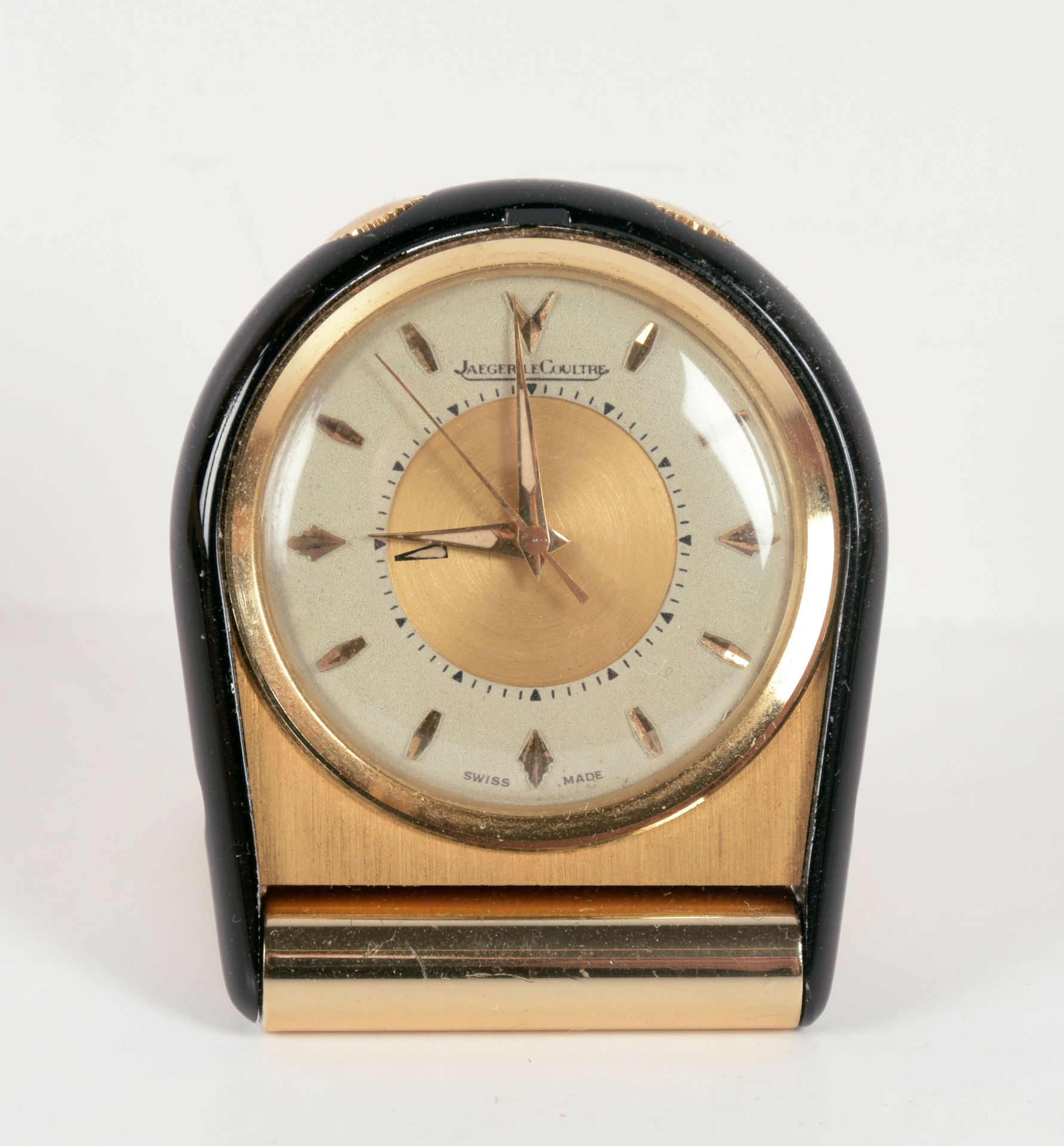 [ZAKWEKKERTJE] Jaeger-LeCoultre vintage Memovox Alarme tableau de voyage montre &hellip;