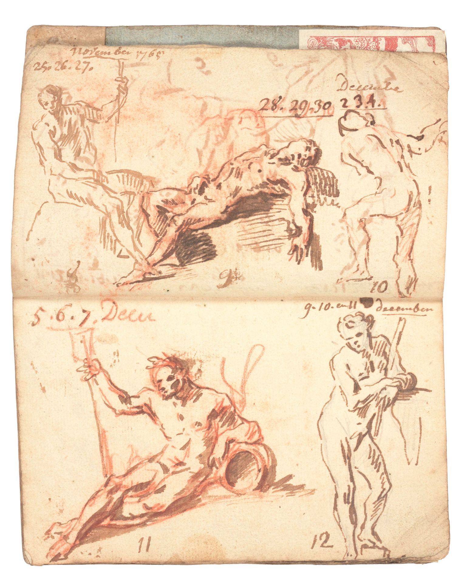 GAREMIJN, Jan A. (1712-1799) Models academy 1765

Eerste notitieboekje van Garem&hellip;