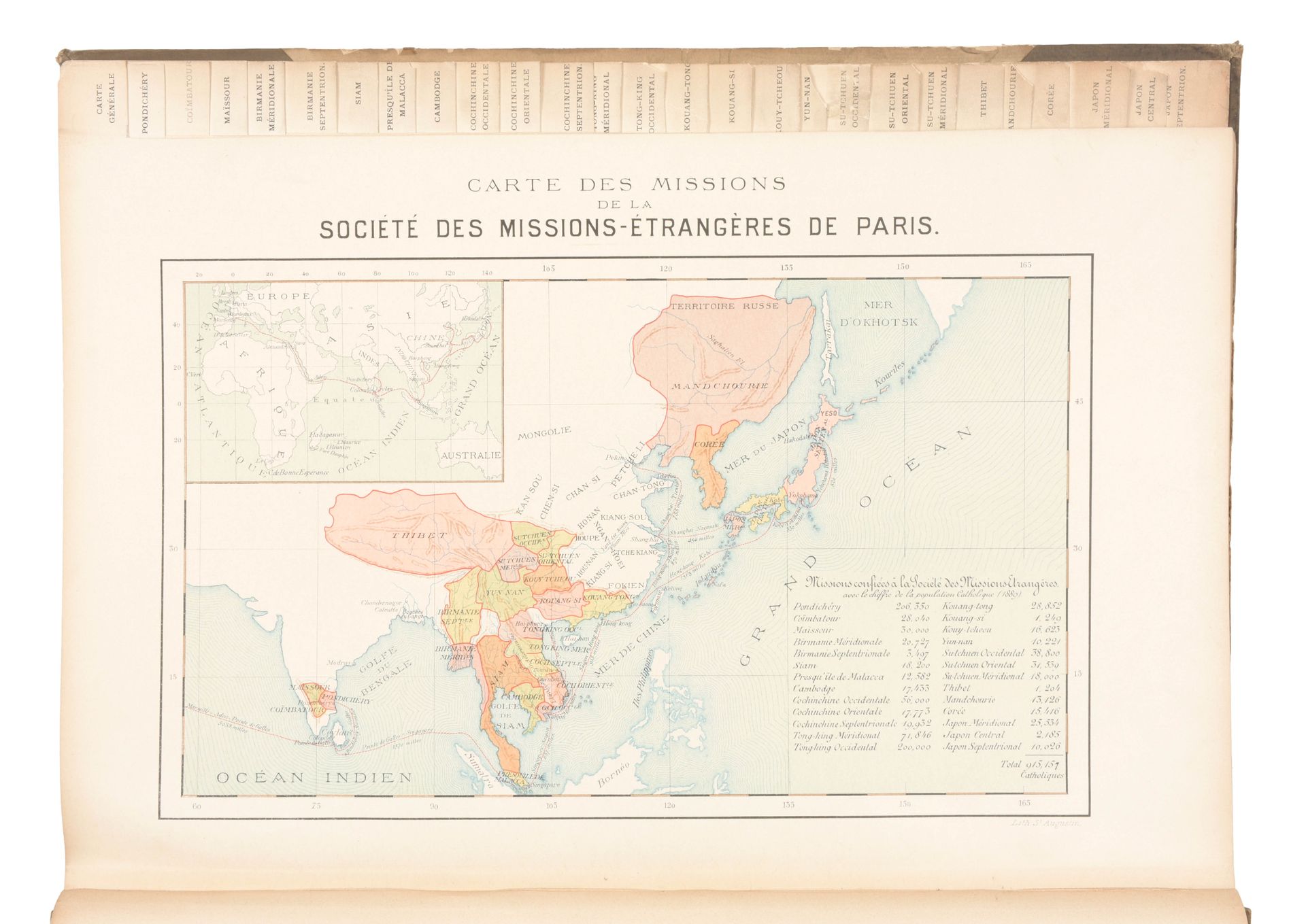 LAUNAY, Adrien 外国传教士协会传教士地图集》（Atlas of the Missions of the Society of Foreign Mi&hellip;