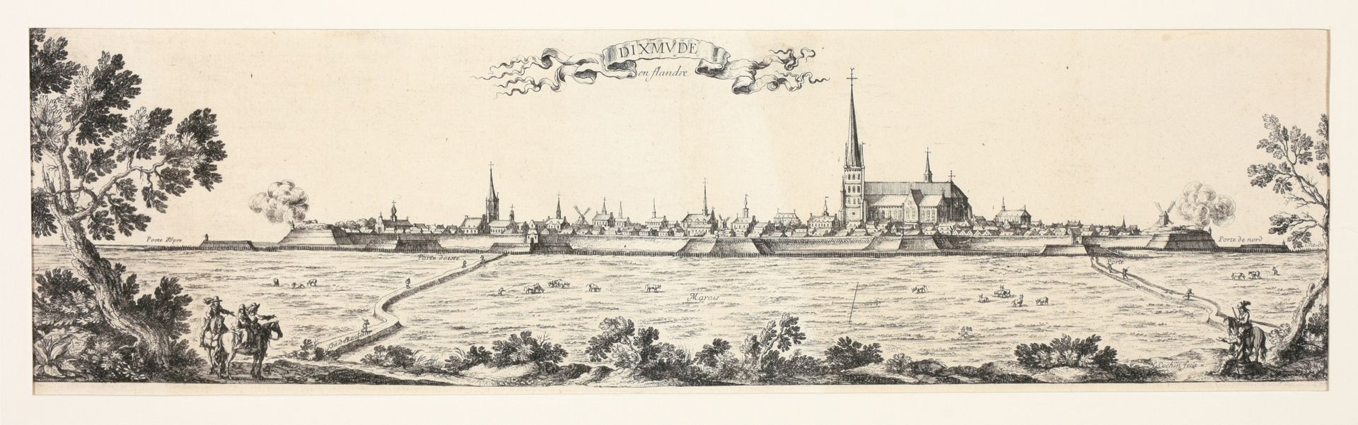 [DIKSMUIDE] Dixmude en Flandre

Panorama in kopergravure (14 x 50 cm) uit Beaura&hellip;