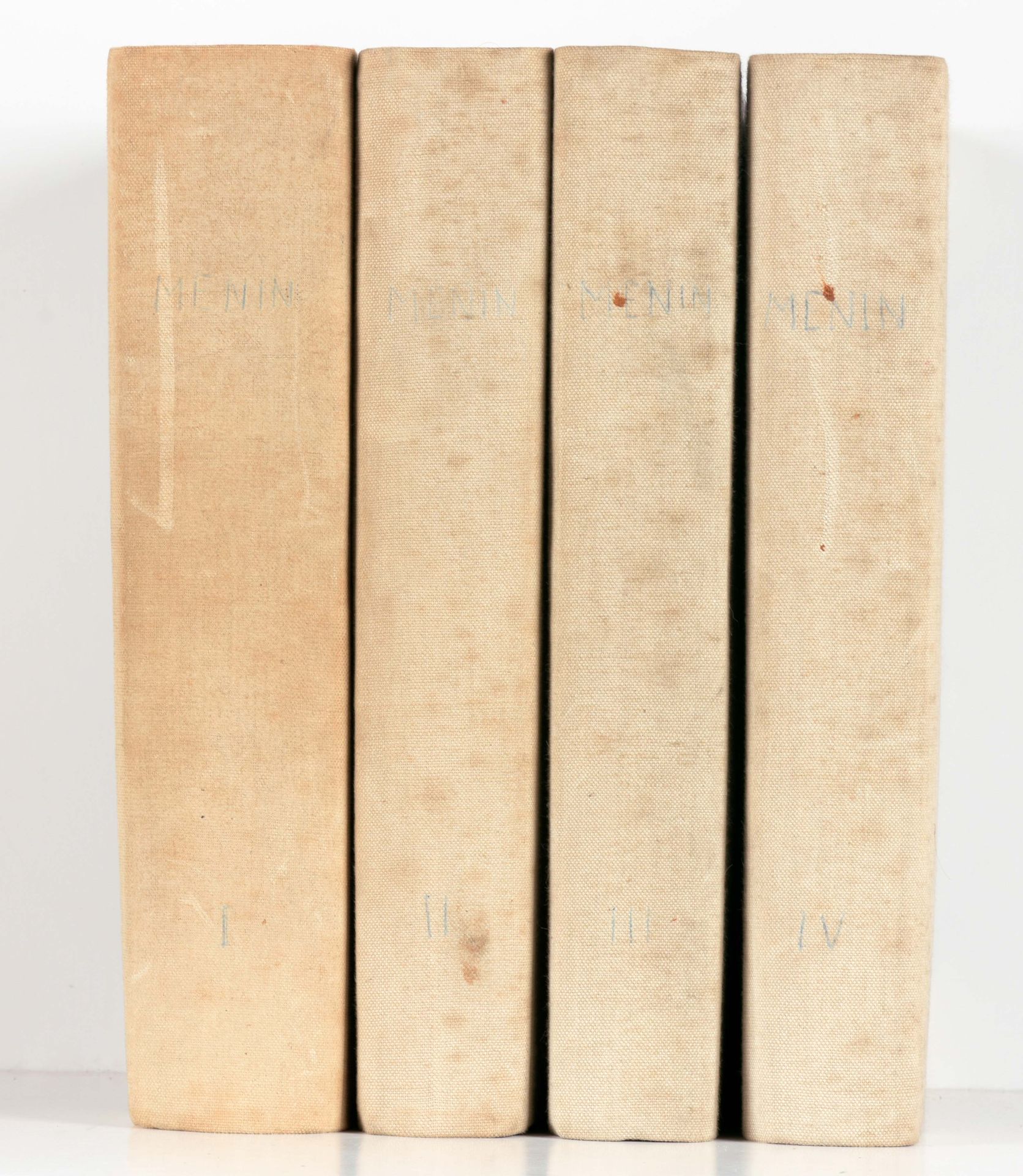 REMBRY-BARTH Historia de Menin según documentos auténticos

4 vols. In-8°, viii,&hellip;