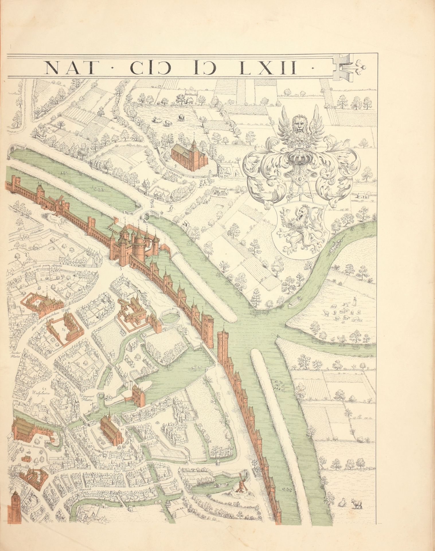 Gheeraerts, Marcus Karte der Stadt Brügge

Originele lithografische kaart in twe&hellip;