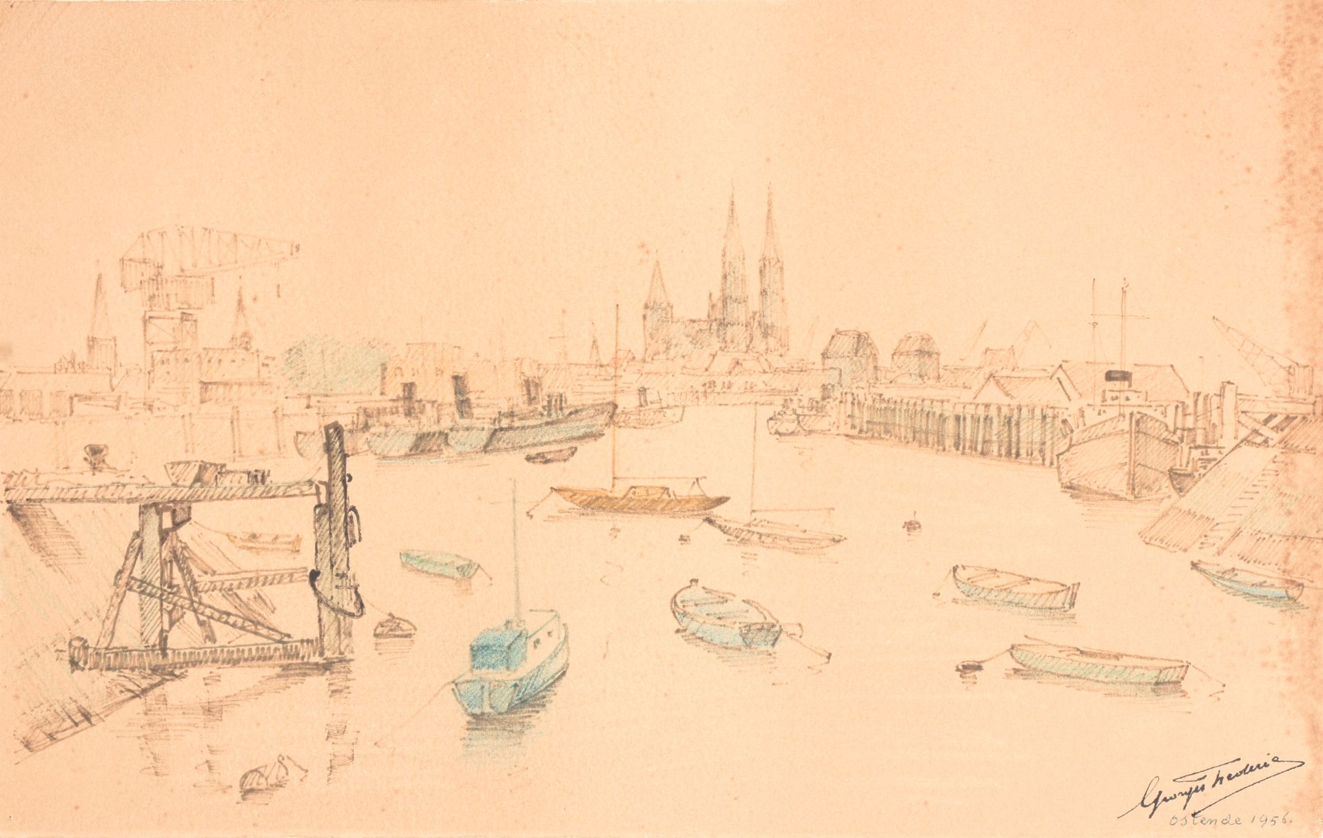 [OOSTENDE] 5个月前的照片

绘制了《奥斯坦德港》（约1820年）+《梅里安全景》（约1660年）+《1745年奥斯坦德袭击计划》的水彩画（14x23&hellip;