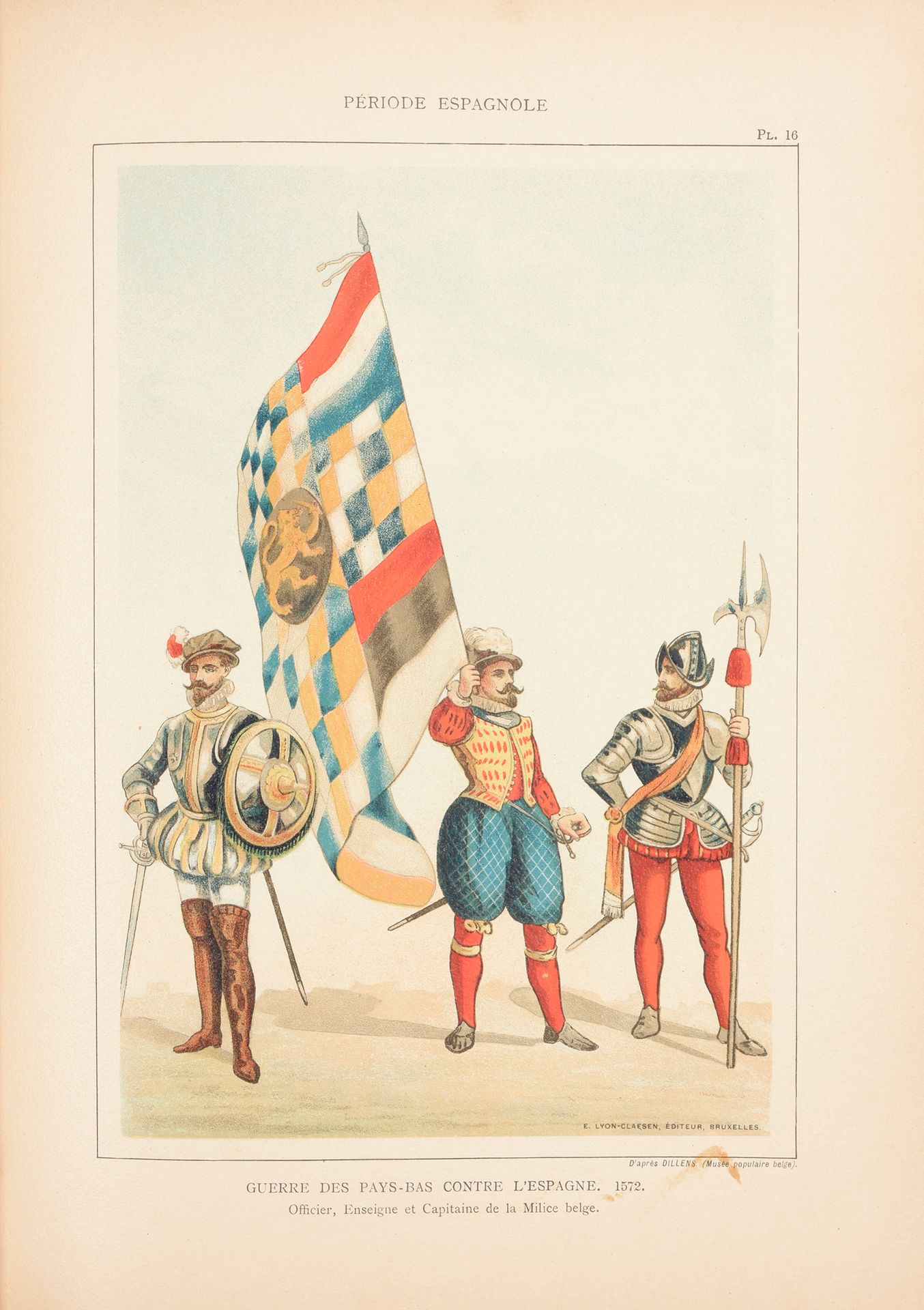 ROUEN, Charles - colonel L'armée Belge, exposé historique de son organisation, d&hellip;