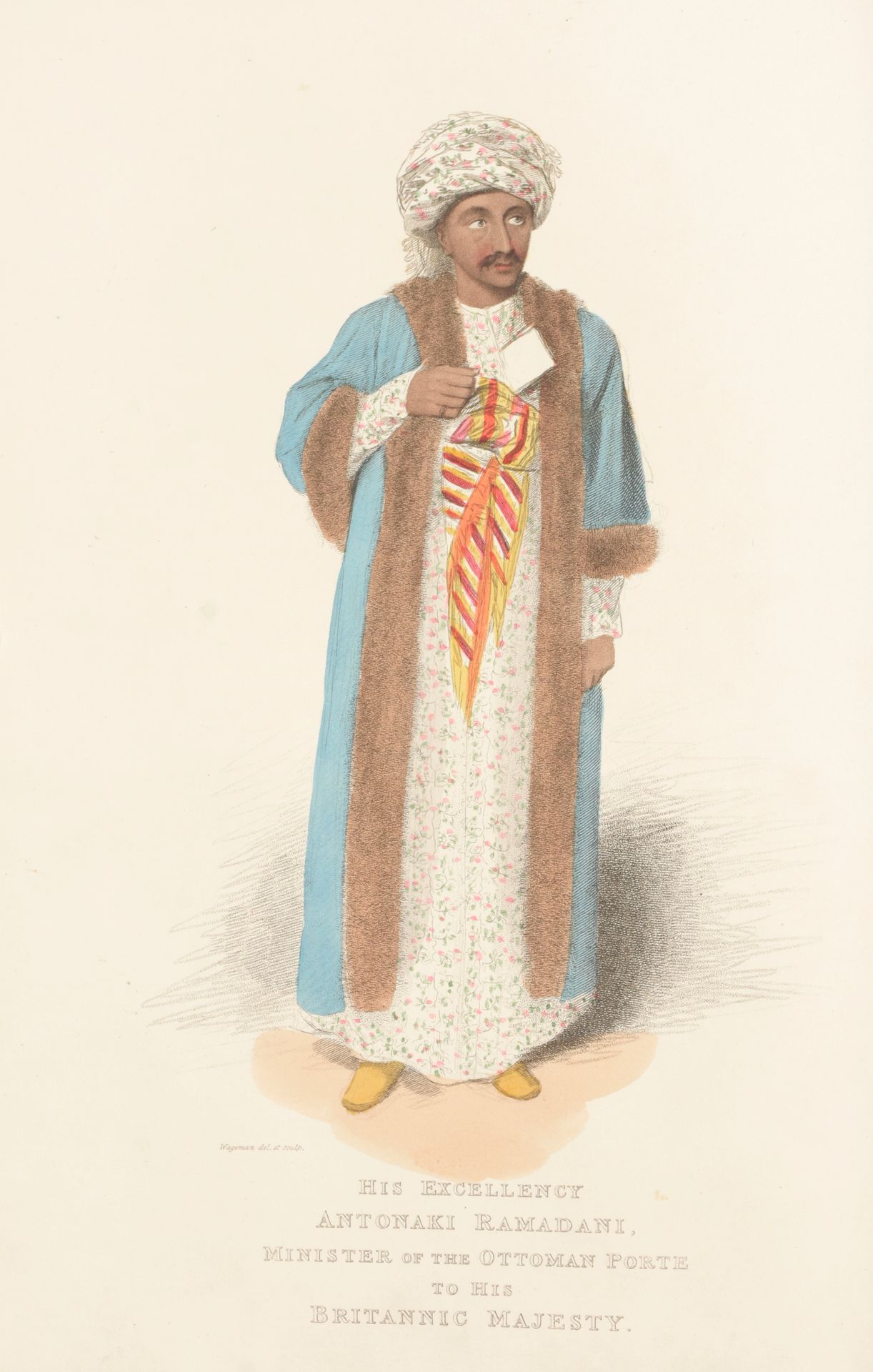 [WAGEMAN, Thomas Charles] The Military Costume of Turkey

London
T. M'Lean
1818
&hellip;