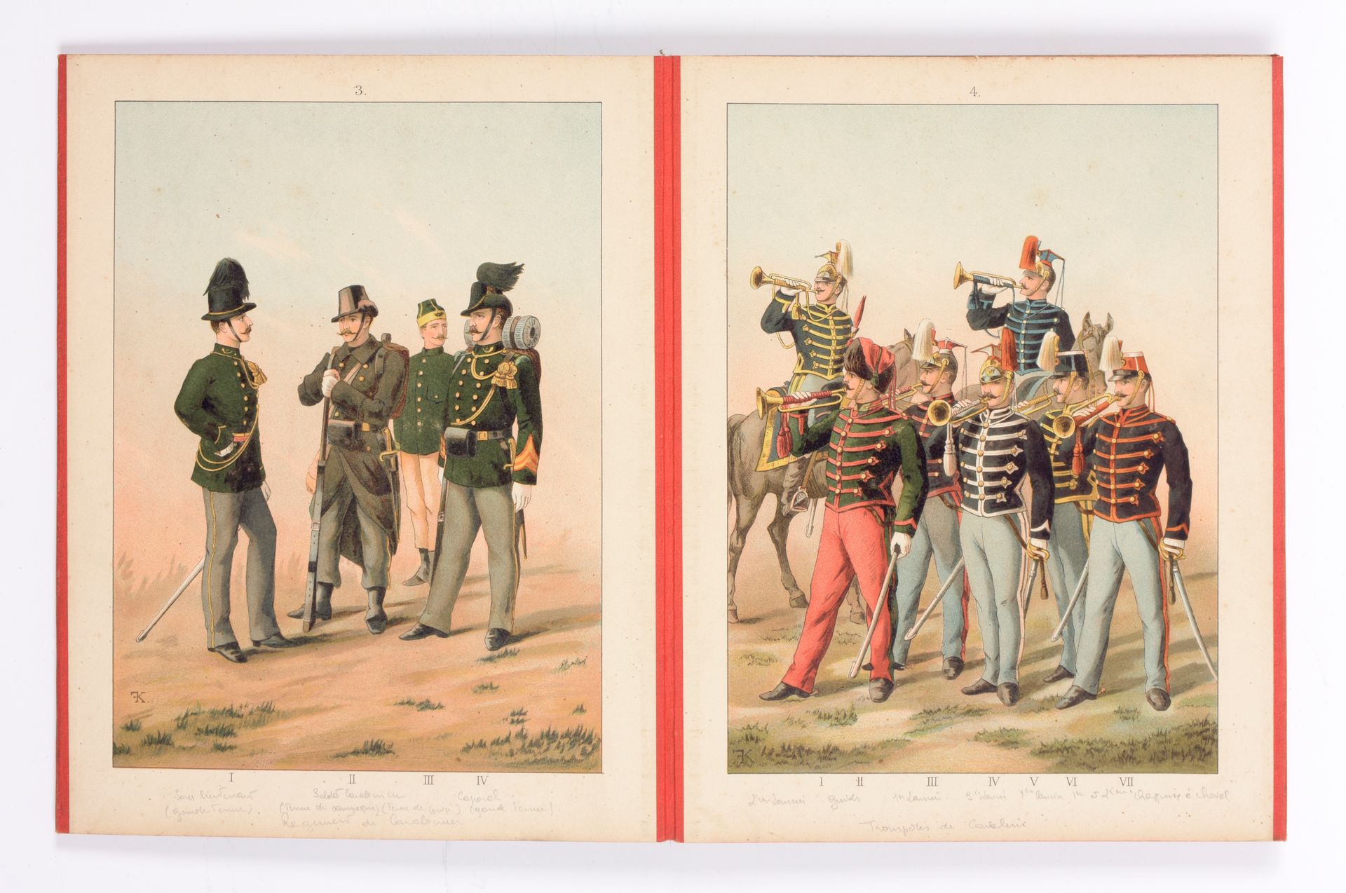 [MILITAIRE UNIFORMEN] Uniforms of the Belgian Army - Uniformen des Belgischen He&hellip;