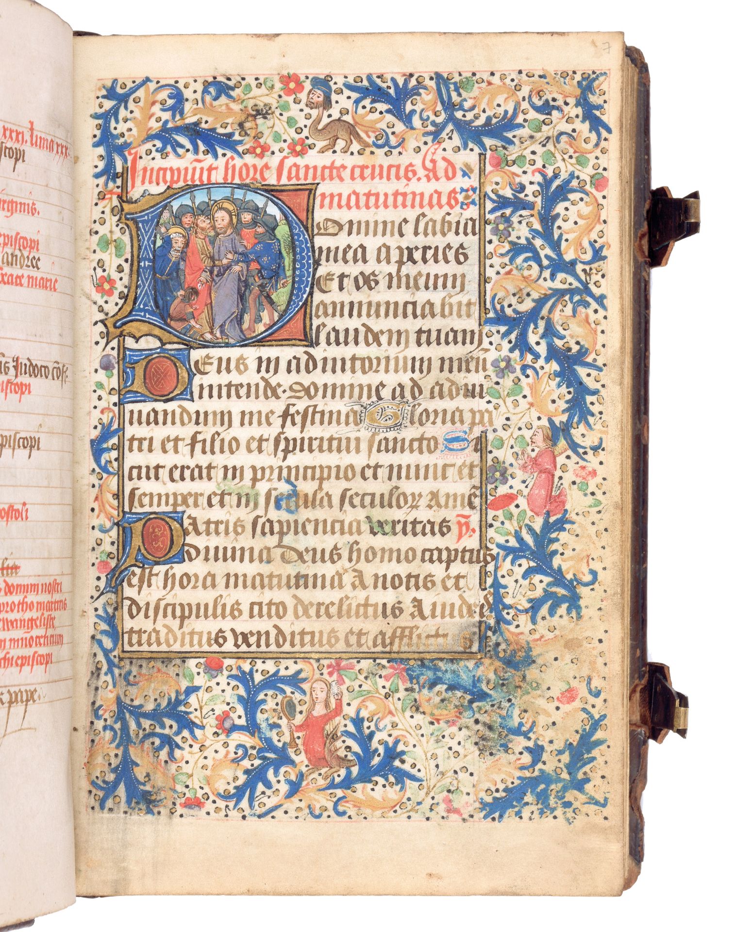 [GETIJDENBOEK] 
BOOK OF HOURS, use of Rome in Latin and Dutch, ILLUMINATED MANUS&hellip;