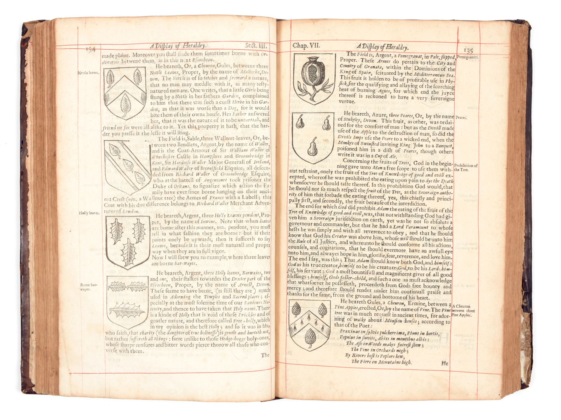 GUILLIM, John A display of heraldry: manifesting a more easie access to the know&hellip;