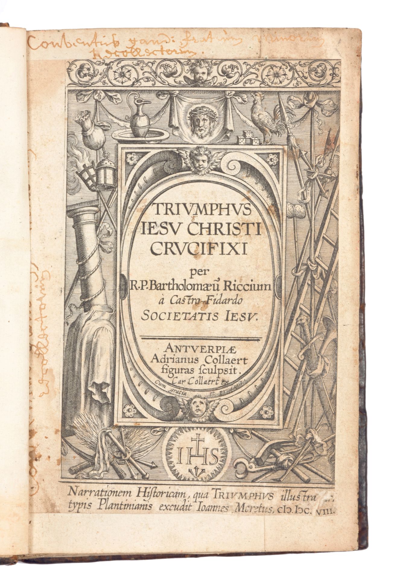 RICCI, Bartolomeo SJ - COLLAERT Triumphus Jesu Christi crucifixi

Antwerpen
Plan&hellip;