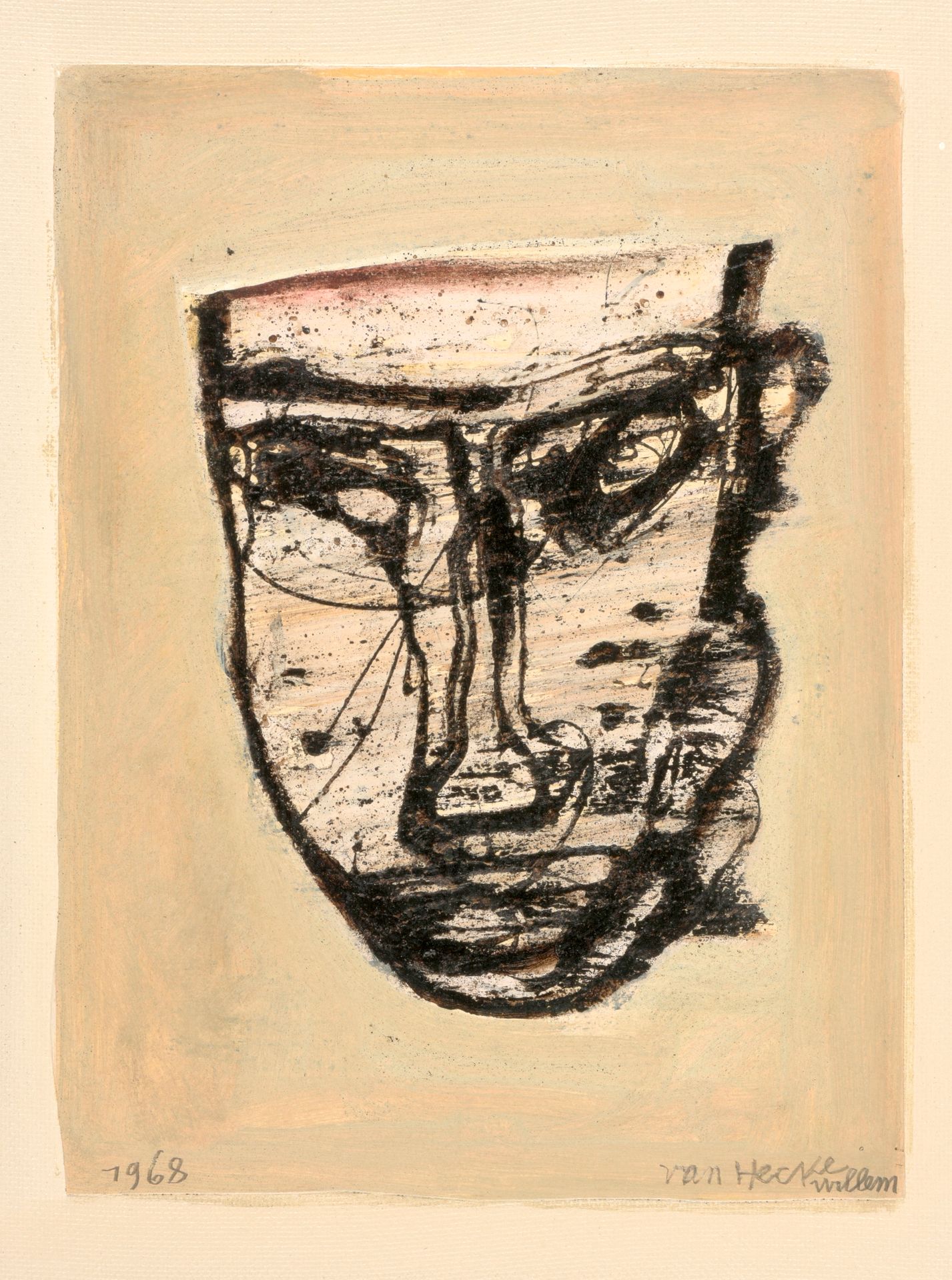 VAN HECKE, Willem (1893-1976) Portrait (1968)

Huile sur papier (37 x 27,5 cm), &hellip;
